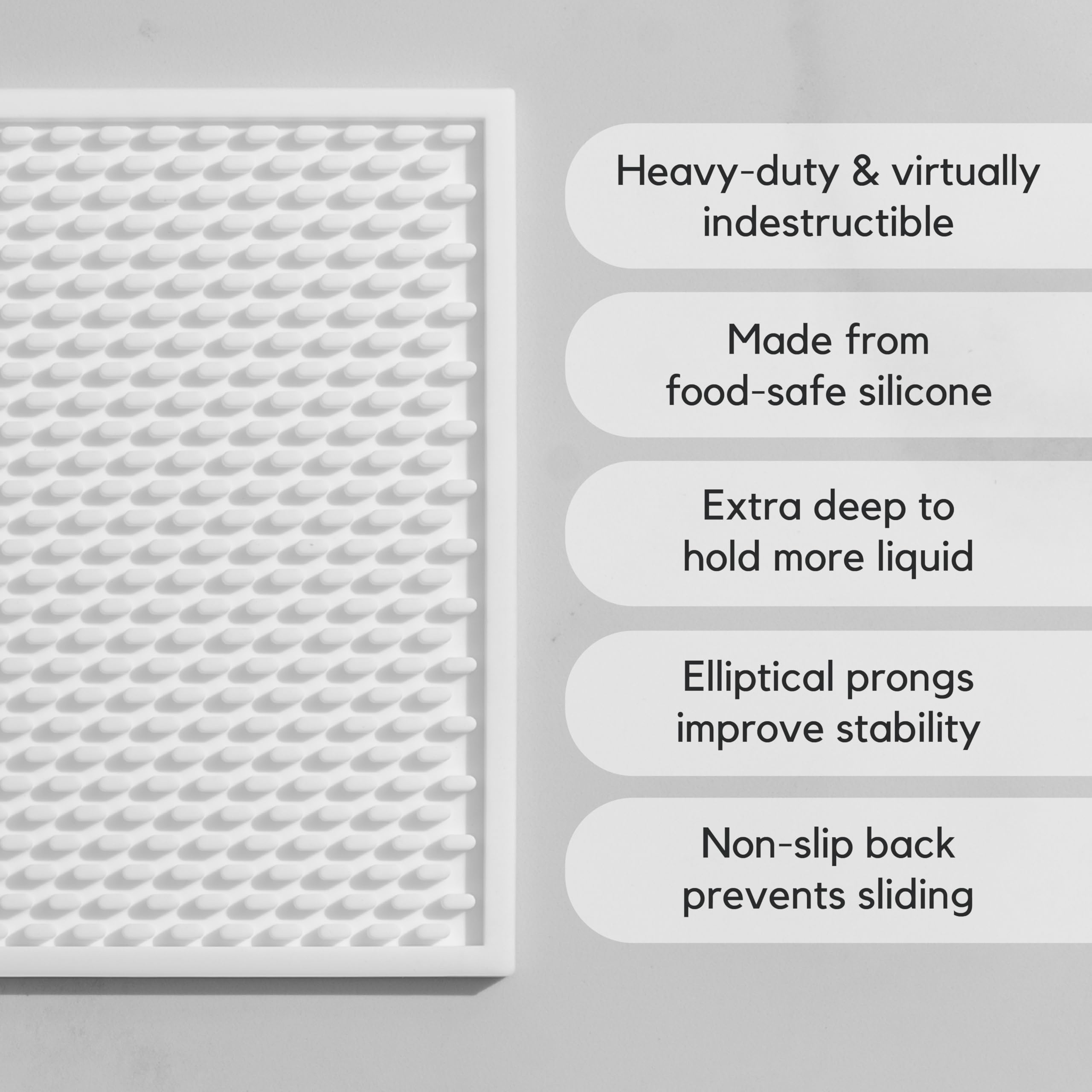Premium A Bar Above Heavy Duty Bar Mat, Food Safe Silicone Mat, Mats for Bartending and Coffee, Commercial Strength Bartender Accessories, Dish Drying Mats for Kitchen Counter, Barista Accessories