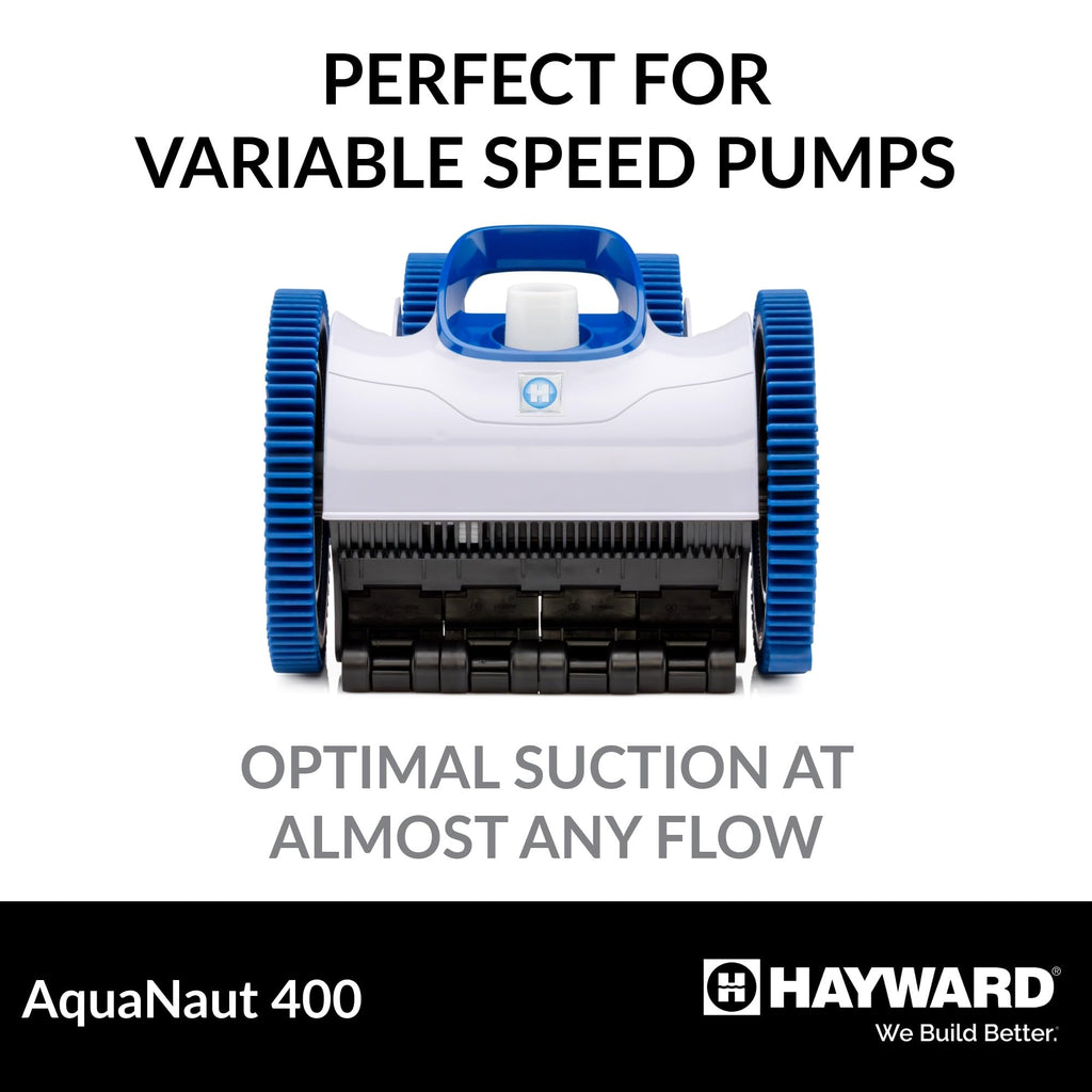 Hayward Aquanaut 200 Suction Pool Cleaner for In-Ground Pools up to 16 x 32 ft (Automatic Pool Vacuum) W3PHS21CST