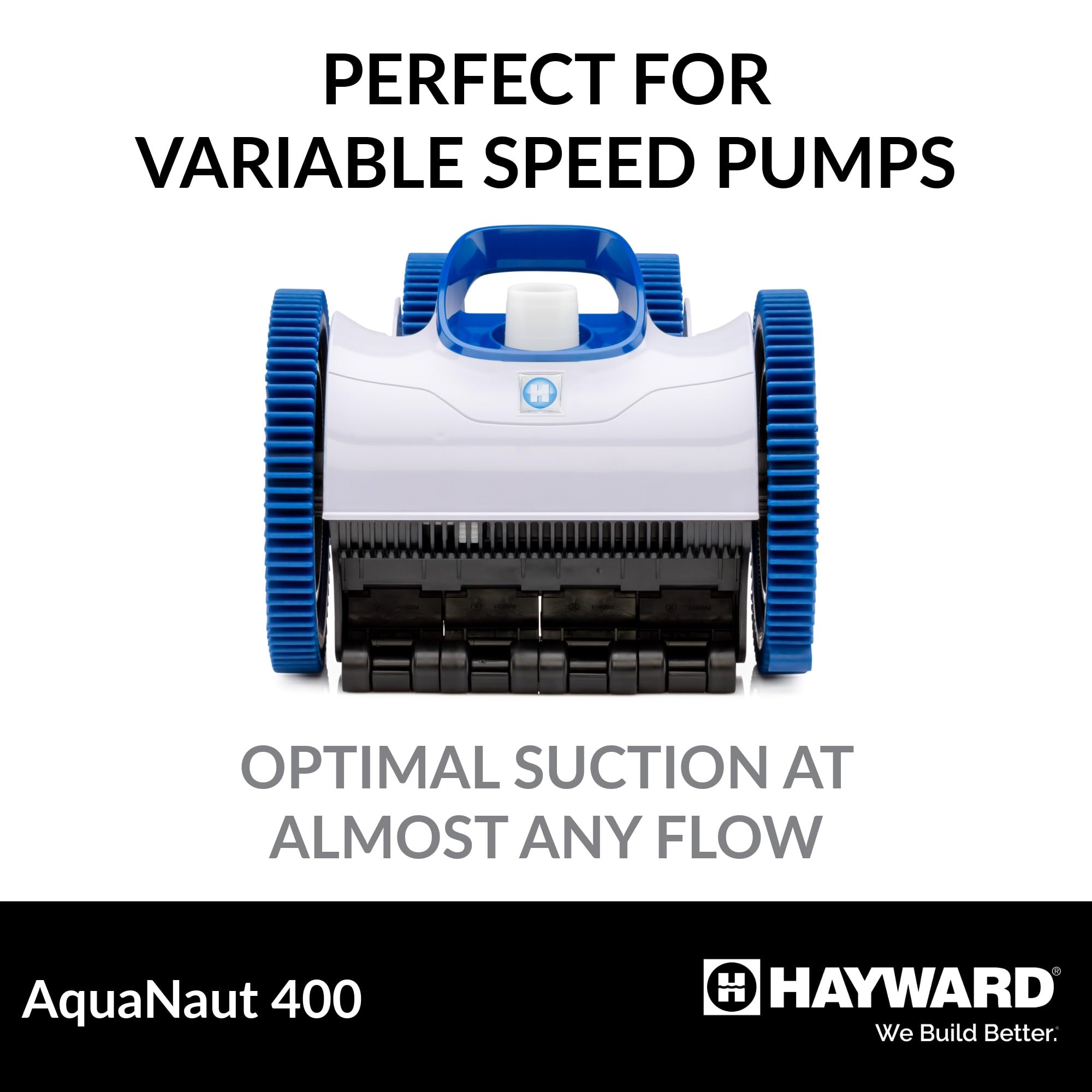 Hayward Aquanaut 200 Suction Pool Cleaner for In-Ground Pools up to 16 x 32 ft (Automatic Pool Vacuum) W3PHS21CST