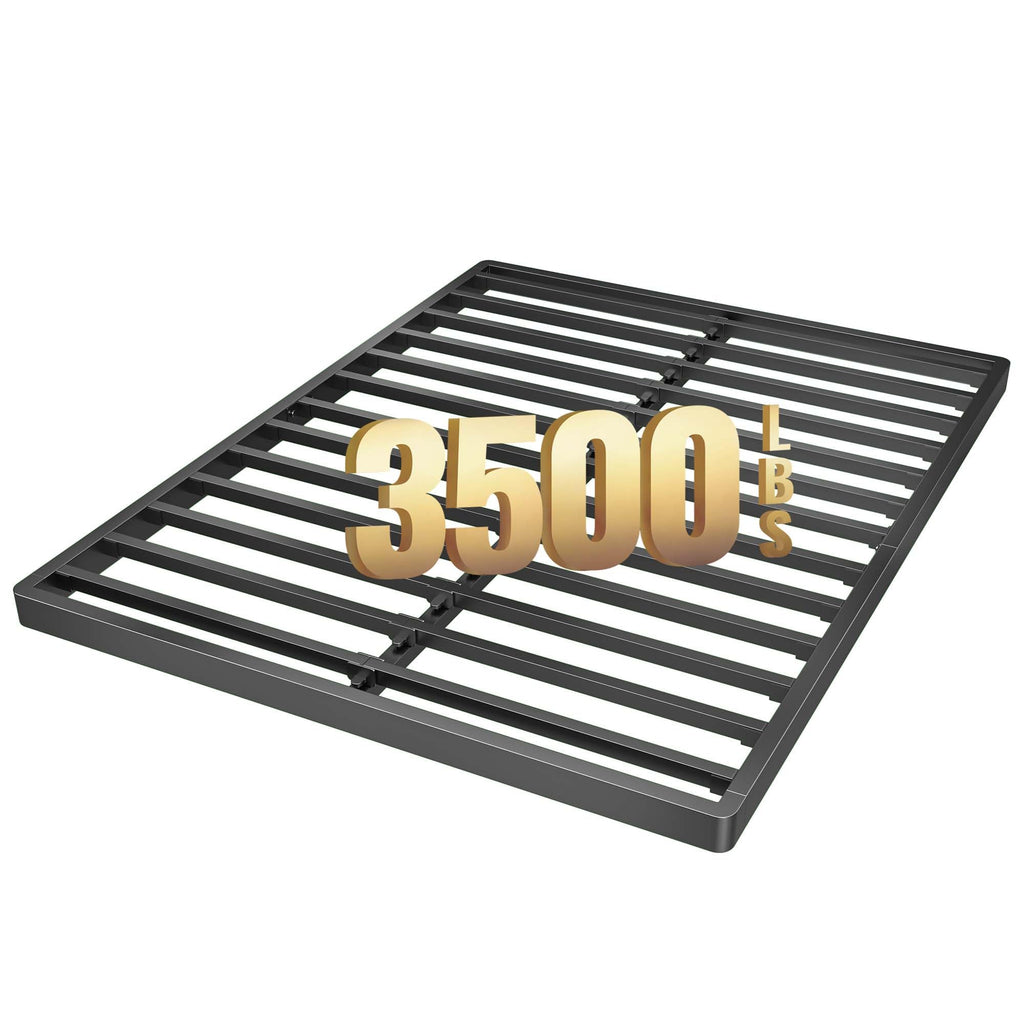 ROIL 10 Inch Twin Box Spring, Heavy Duty Metal Box Spring Mattress Foundation with Fabric Cover, 3500lbs Max Weight Capacity, Easy Assembly, Noise Free, Non-Slip