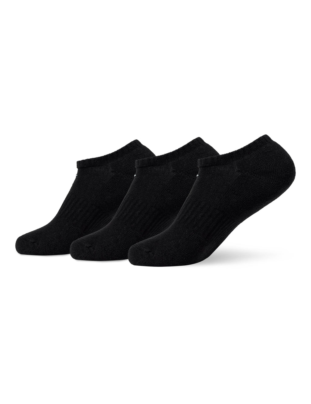Nike Unisex Adult Everyday Cushioned Training No-Show Socks (3-Pack) | Mens and Womens