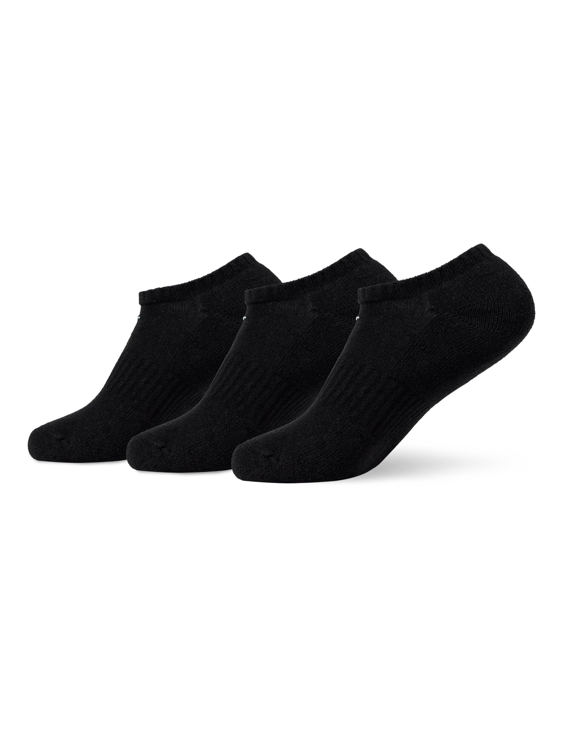 Nike Unisex Adult Everyday Cushioned Training No-Show Socks (3-Pack) | Mens and Womens