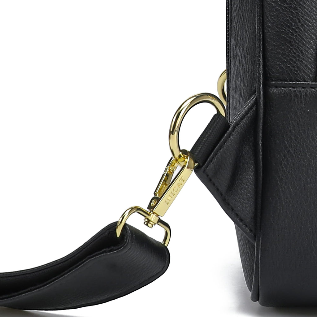 INICAT Small Crossbody Sling Bags Faux Leather Fanny Packs Purses for Women Everyday & Travel