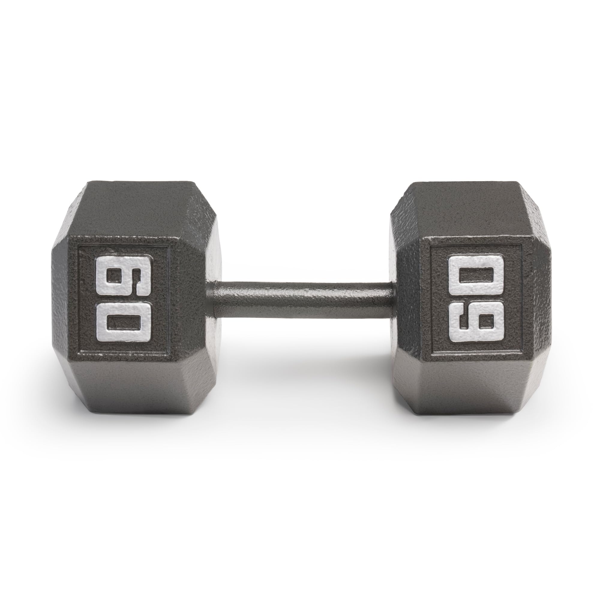 Marcy Cast Iron Hex Dumbbells Collection - Available size from 3-lb to 100-lb, SOLD INDIVIDUALLY