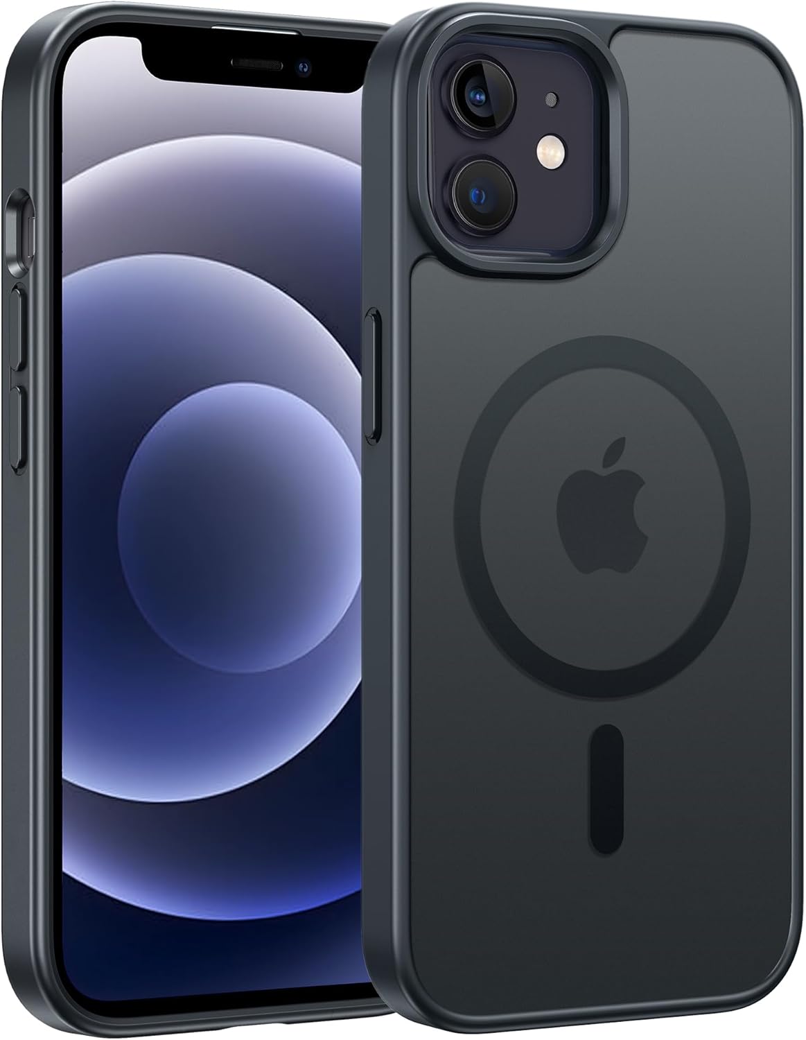 FNTCASE for iPhone 17 Case: [Compatible with Magsafe] Translucent Matte Cases with [Full Camera Protection] [Screen Protector] Military Grade Shockproof Protective Phone Cover - Light Purple