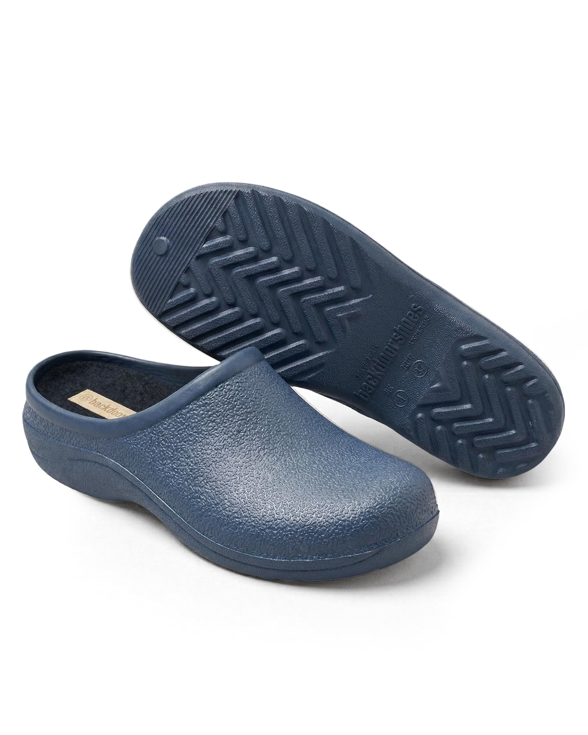 Backdoorshoes Waterproof Premium Garden Clog Shoes for Women with Arch Support