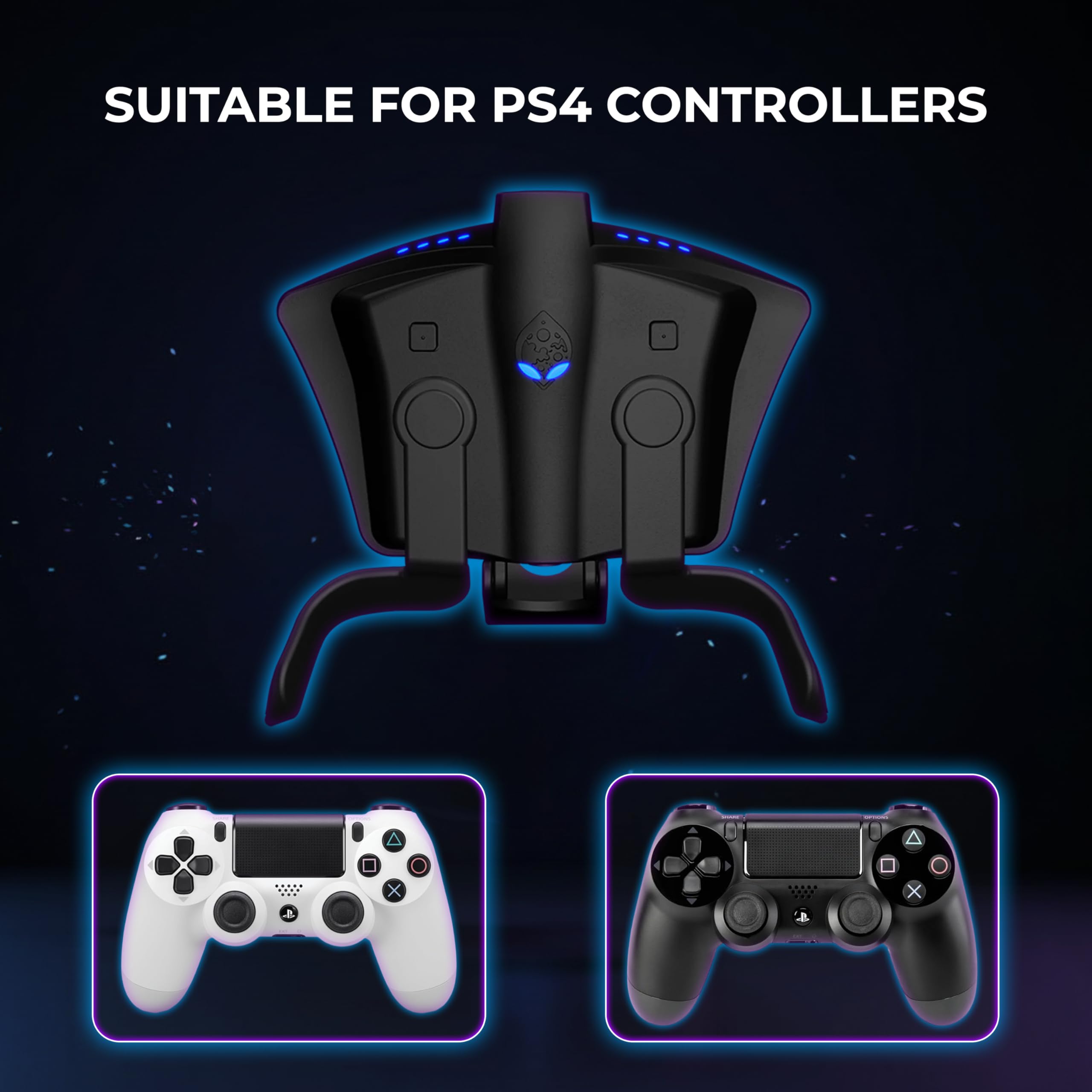 Collective Minds Strike Pack FPS Dominator for PS4 | Wired Controller MOD Kit with 2 Remappable Paddles | Built-In Mods, On-the-Fly Mapping & Lag-Free Gaming | DualShock 4 Compatible