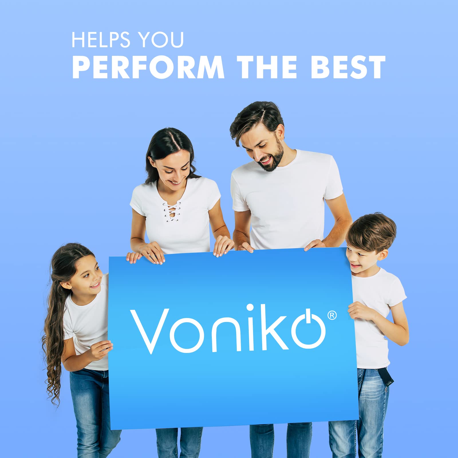 Voniko CR2032 3V Lithium Batteries 6 Pack for Child Safety, Compatible with AirTag, Key Fobs, Thermometers, Scales – 7 Years Shelf Life