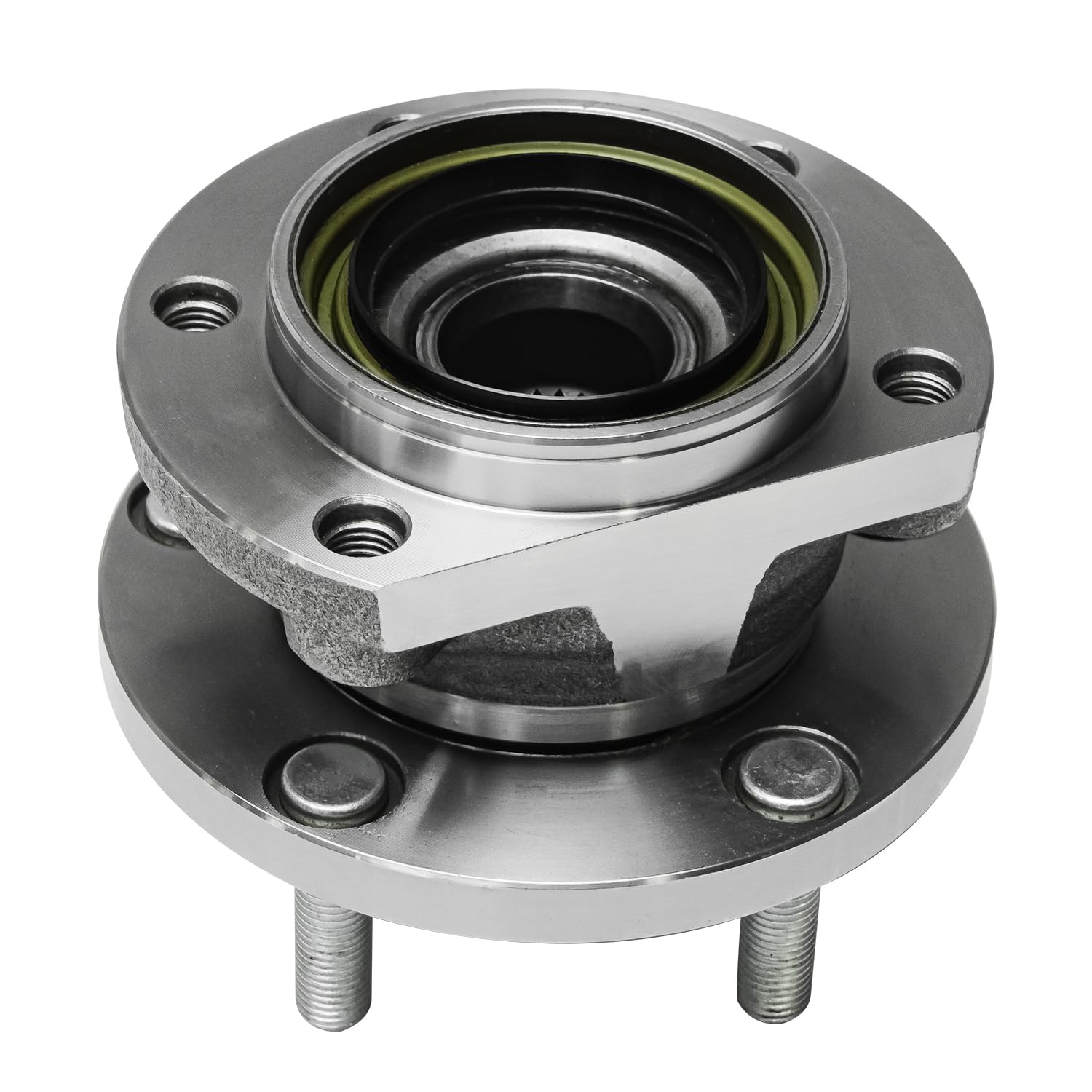 Detroit Axle - 4WD Front Wheel Bearing Hubs for Toyota 4Runner FJ Cruiser Tacoma Lexus GX460 GX470, Replacement Wheel Bearings and Hub Assembly Set, Pair Hubs