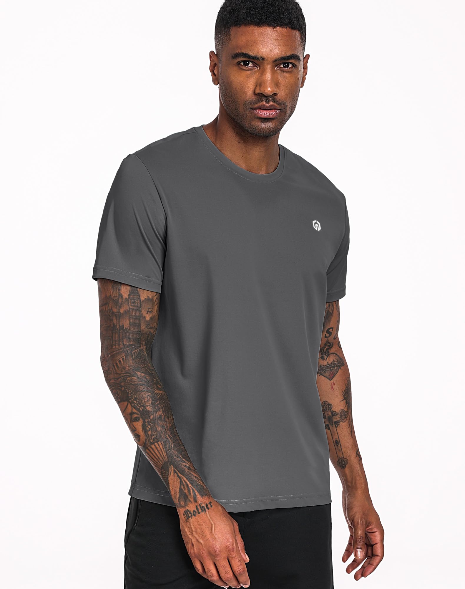 NELEUS Men's Dry Fit Athletic Running Shirt