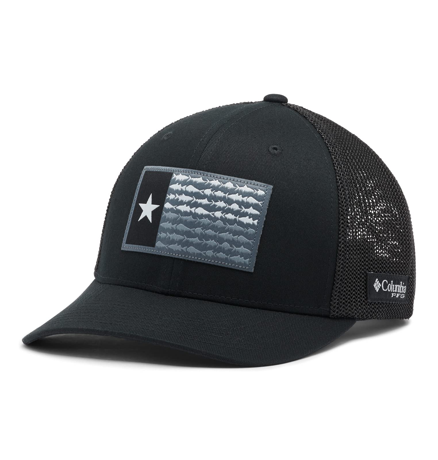 Columbia Unisex Adult PFG Logo Mesh Ball Cap