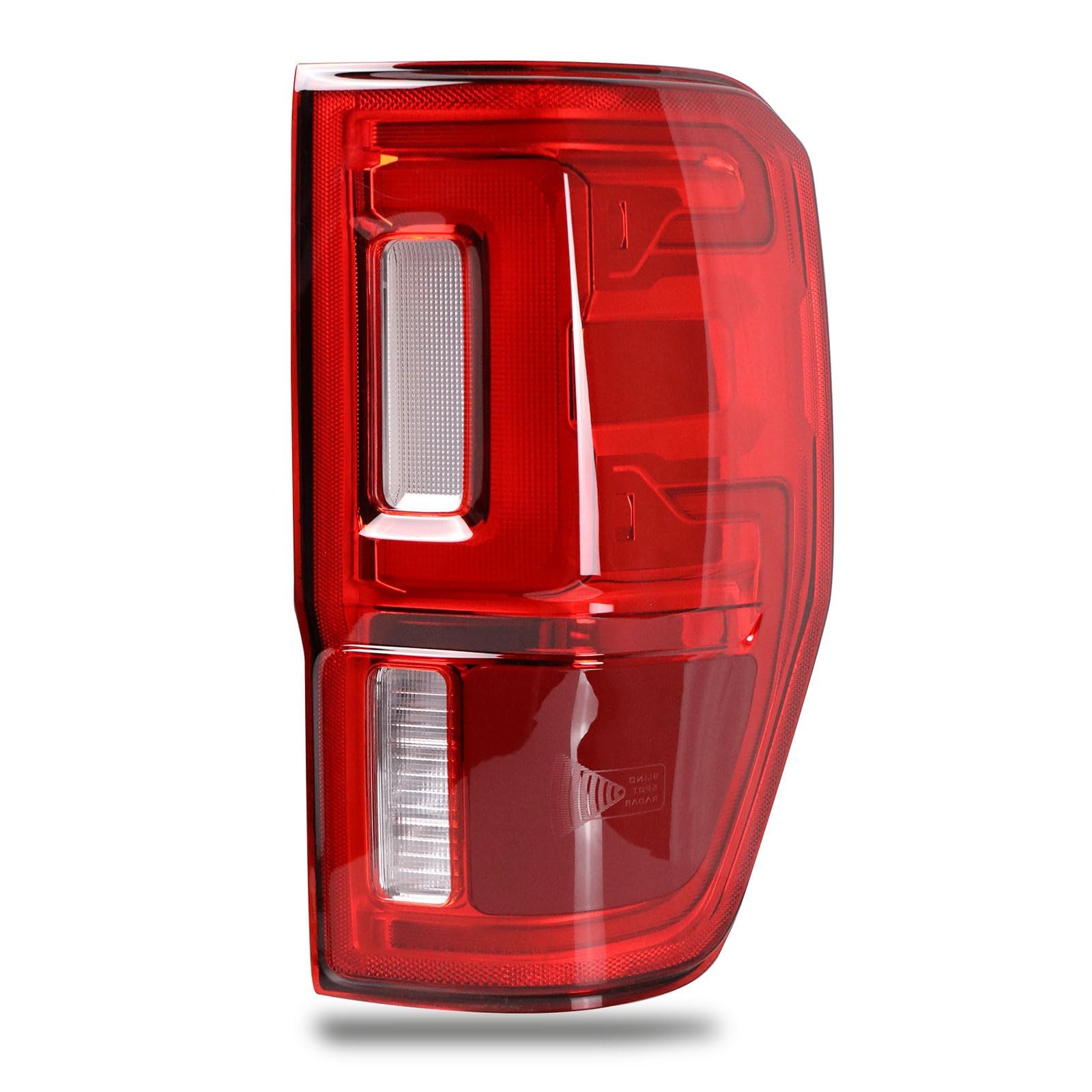 LED Tail Light w/Blind Spot Compatible With 2019-2023 Ranger Left Driver Side Taillight Replace Part Number KB3Z13405G (Module NOT Included)
