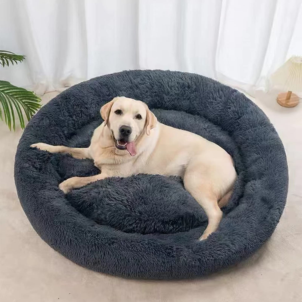Nisrada Cat Beds for Indoor Cats,15.7 Inch Small Cats Beds, Washable-Round Pet Bed for Puppy and Kitten with Slip-Resistant Bottom