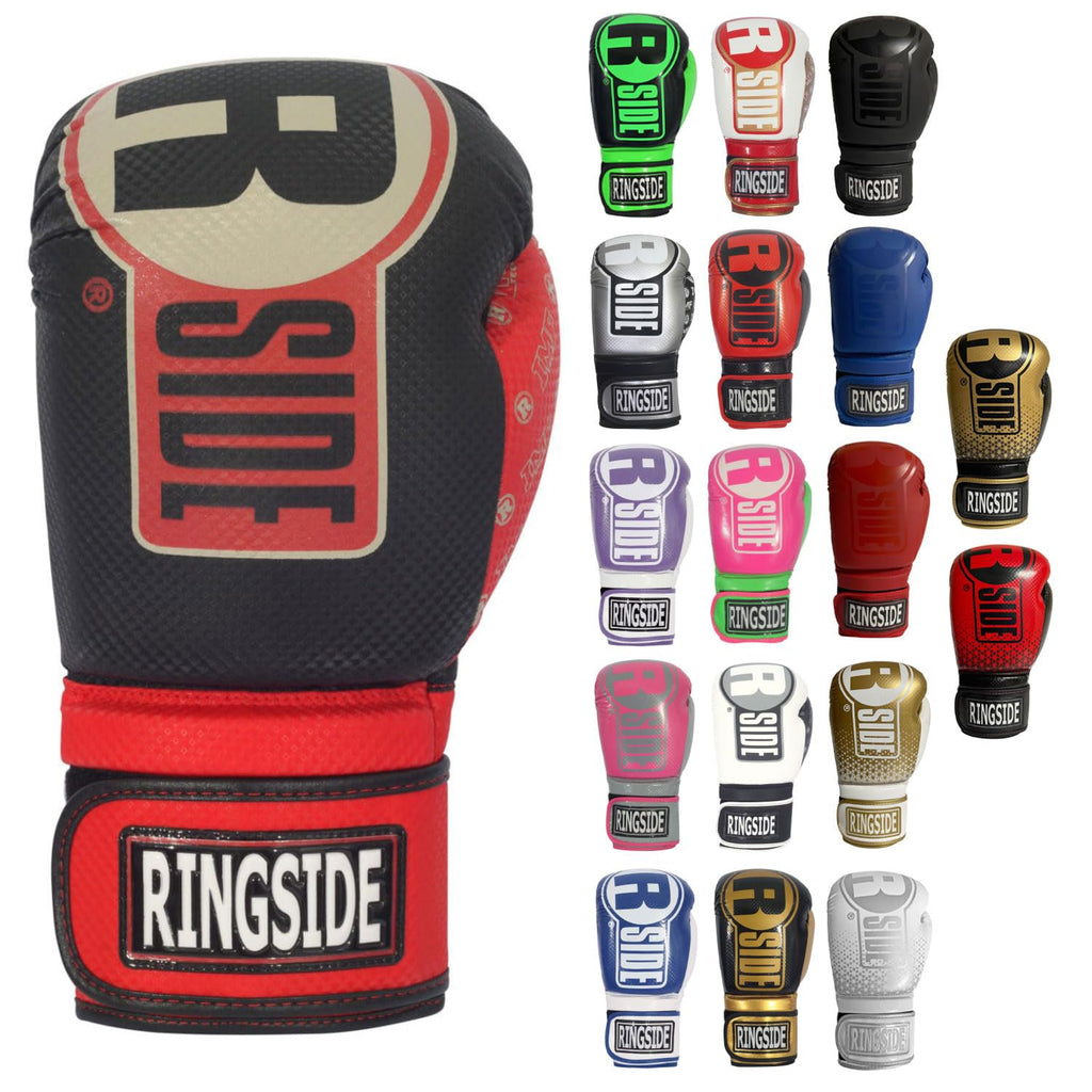 Ringside Apex Bag Gloves, IMF-Tech Boxing Gloves with Secure Wrist Support, Synthetic Boxing Gloves for Men and Women