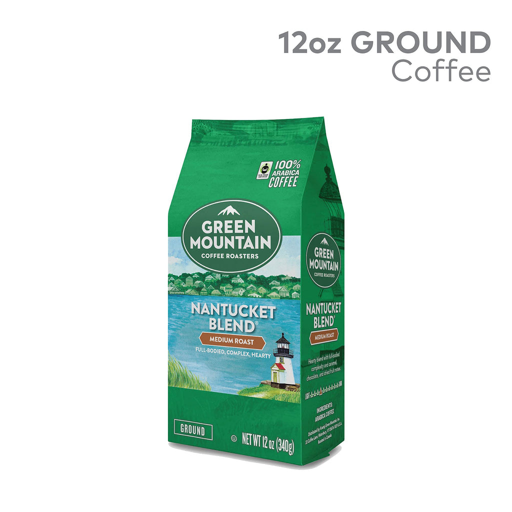 Green Mountain Coffee Roasters Wild Mountain Blueberry, Ground Coffee, Flavored Light Roast, Bagged 12 Oz, 1 Count