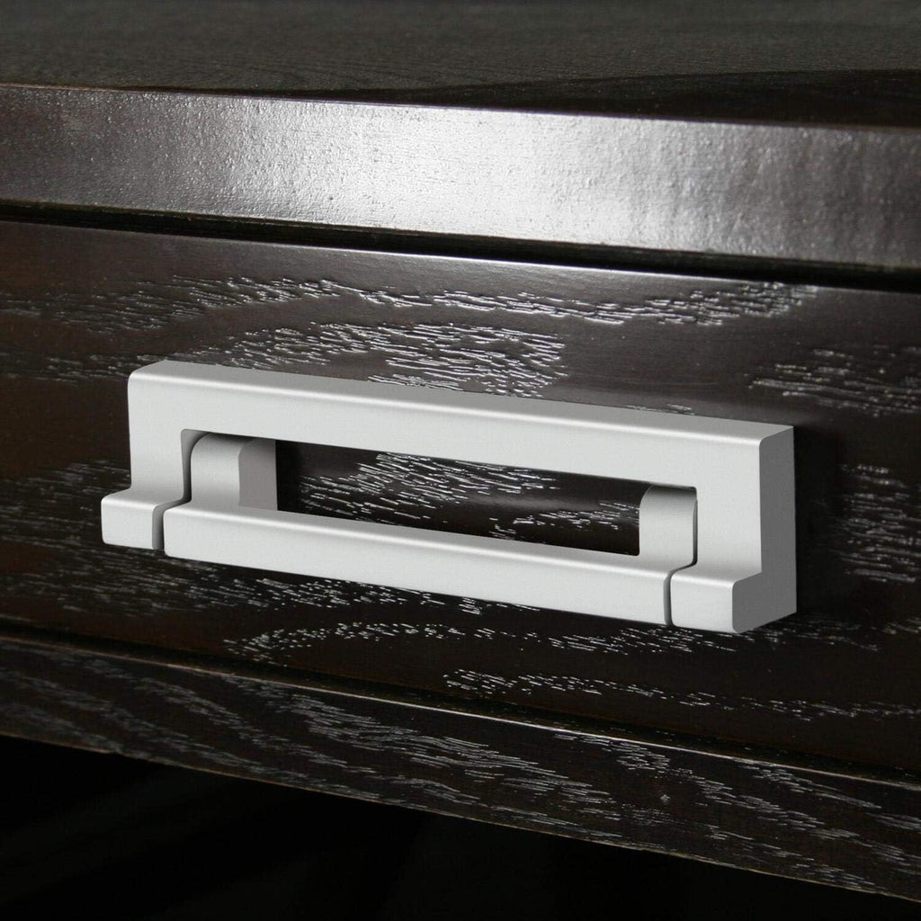 Leick Home Cottage White Turned leg Laptop Desk with Center Drawer, White