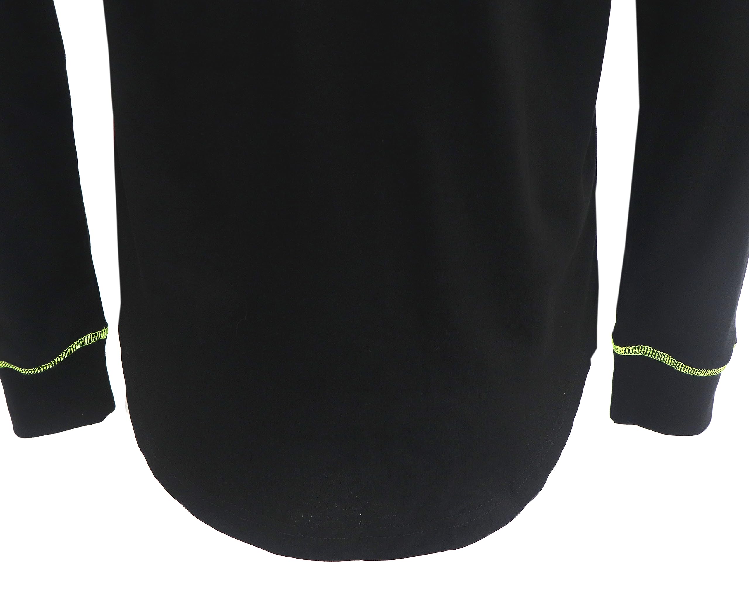BOCOMAL FR Shirts for Men Lightweight Crew Long Sleeve Flame Resistant/Fire Retardant Shirt…
