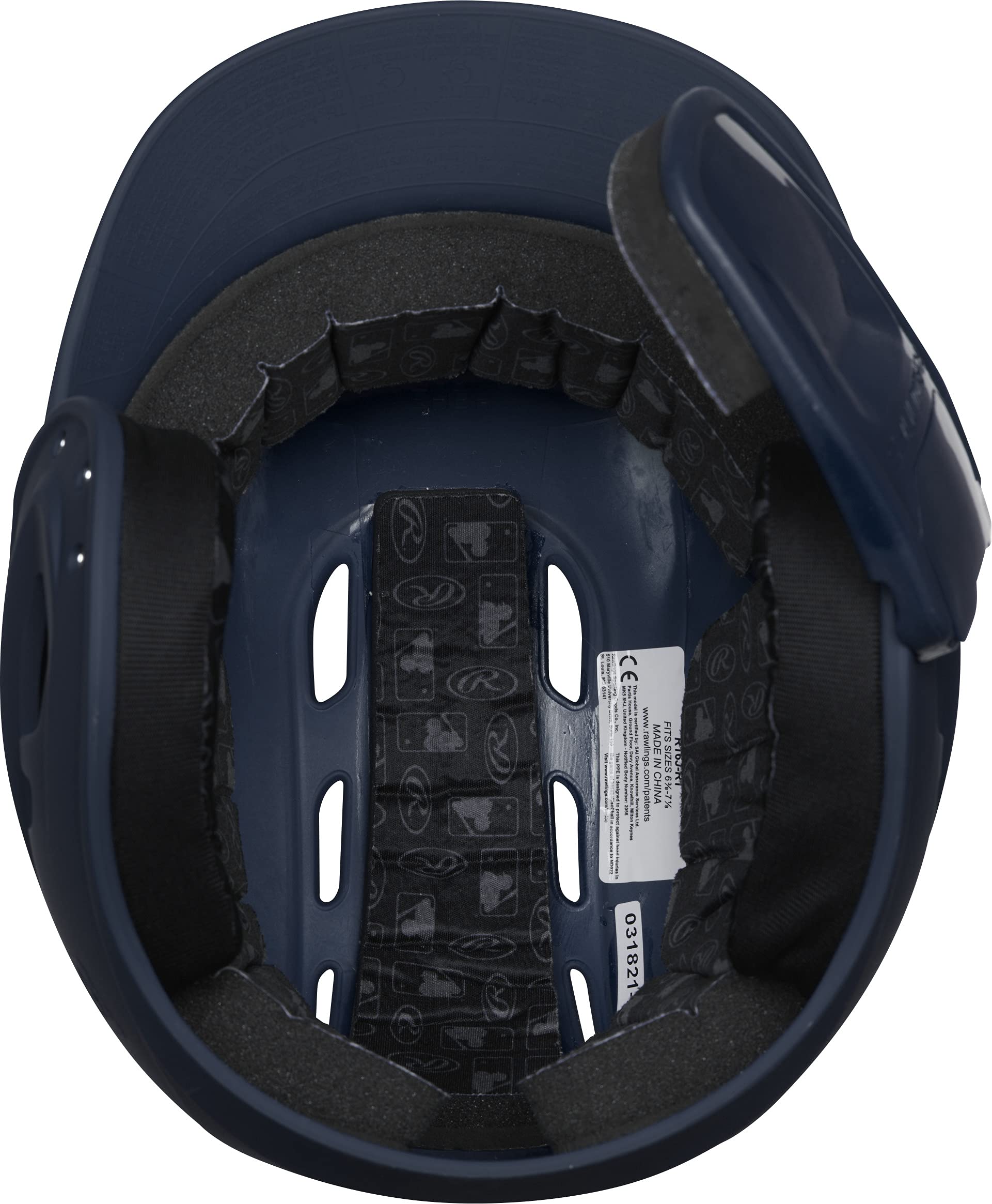Rawlings R16 Velo Reversible EXT Batting Helmet | Reversible Face Guard