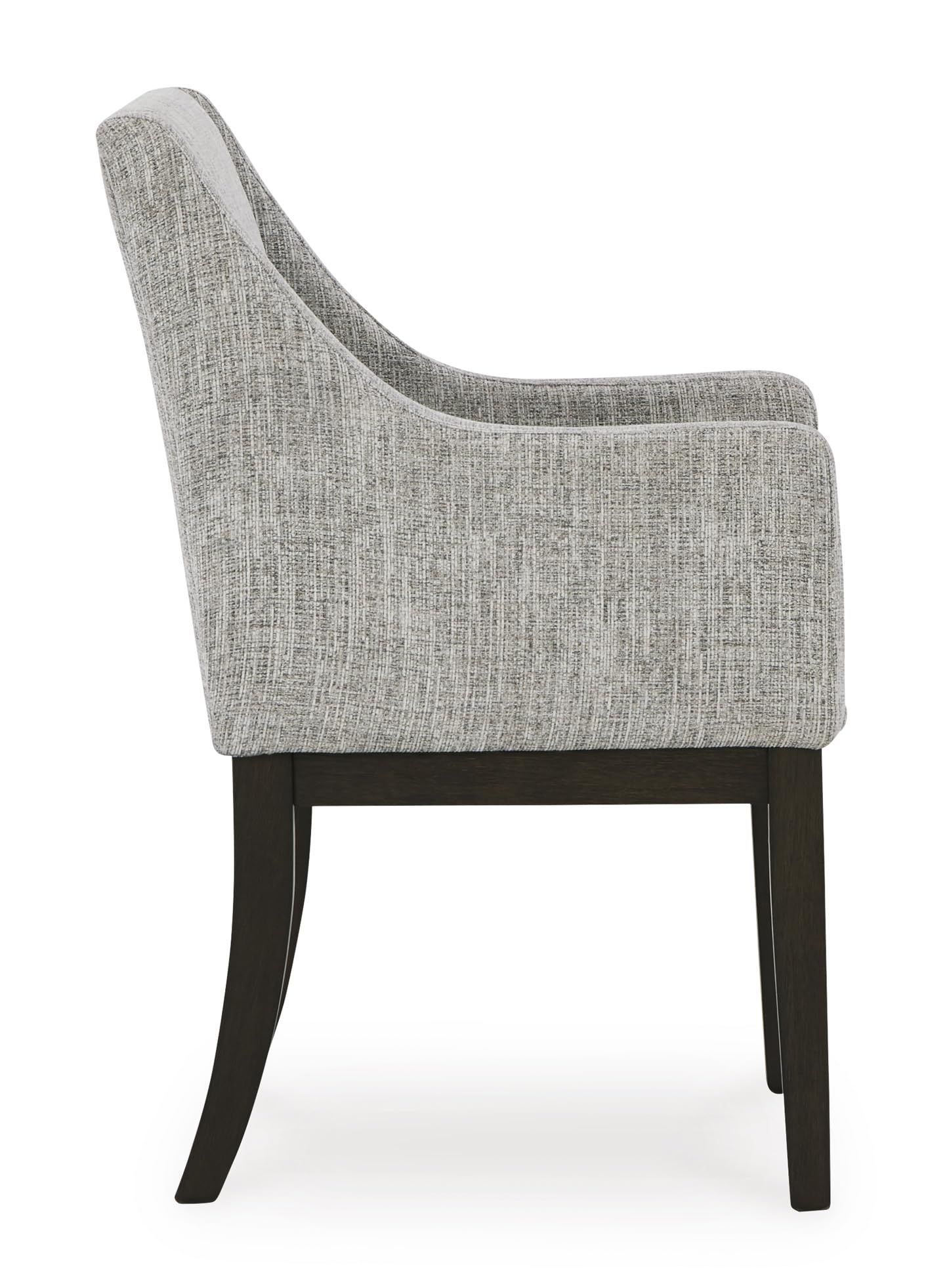 Signature Design by Ashley Chalanna Solid Wood Frame Dining Chair, Set of 2, White