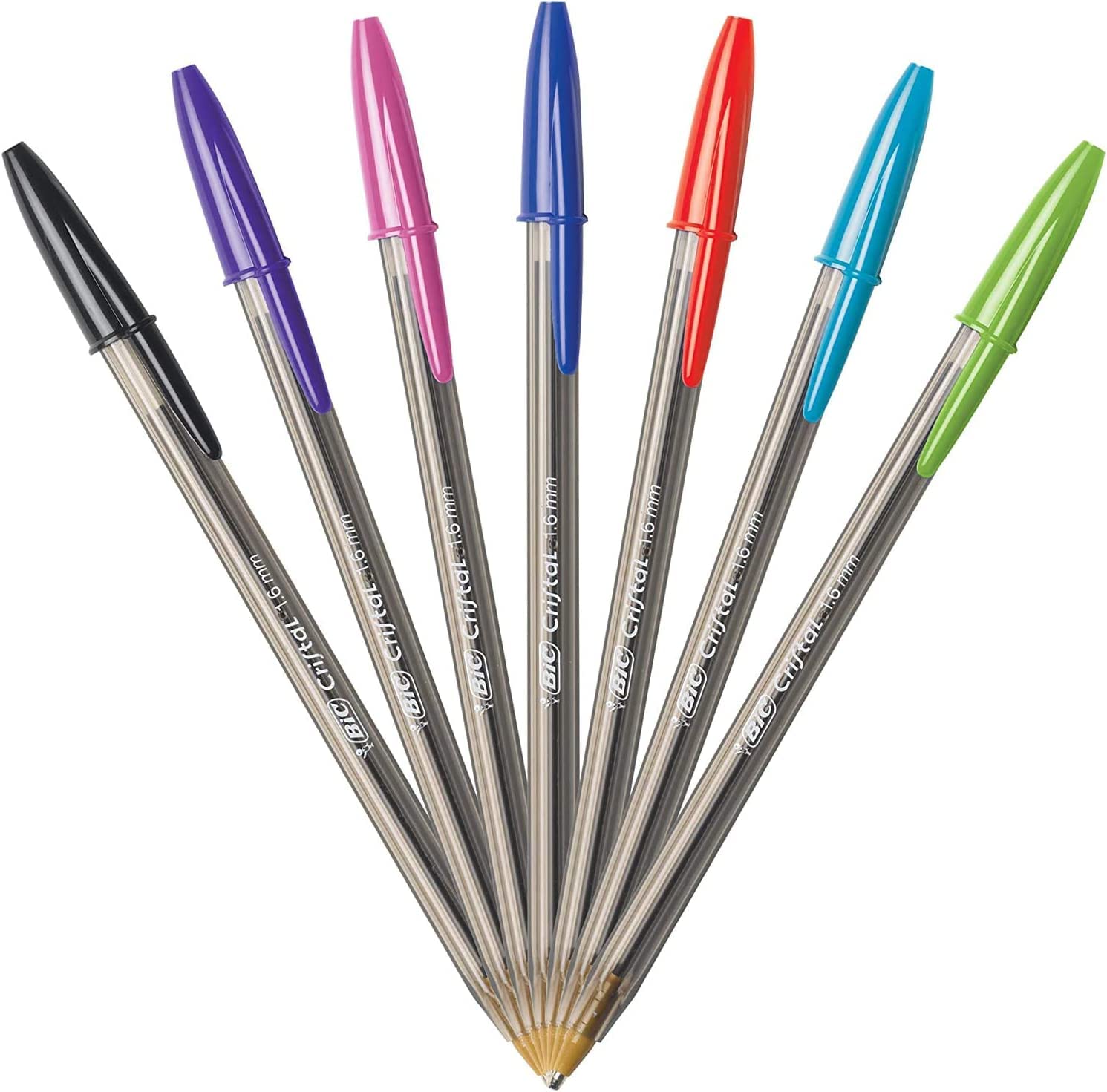BIC Cristal Xtra Bold Ballpoint Pens, Bold Point 1.6mm, Pack of 48