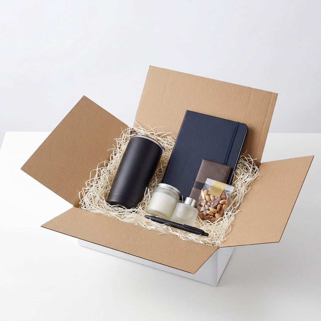 Hoikwo 40 Pack 4x4x2 Shipping Boxes for Small Business, Black Packaging Cardboard Boxes, Moving Mailing Packing Box