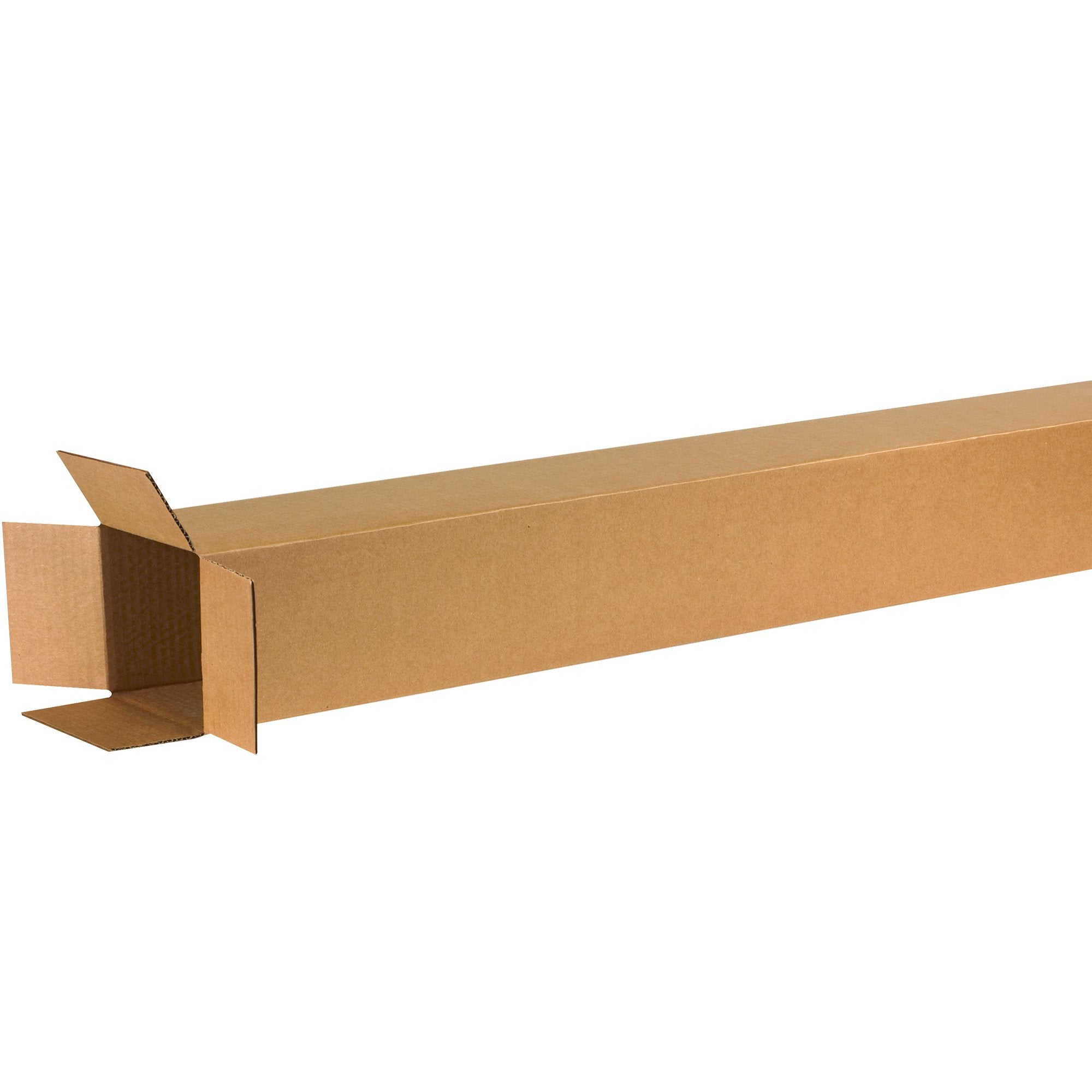 BOX USA 4x4x40 Tall Corrugated Boxes, Tall, 4L x 4W x 40H, Pack of 25 | Shipping, Packaging, Moving, Storage Box for Home or Business, Strong Wholesale Bulk Boxes