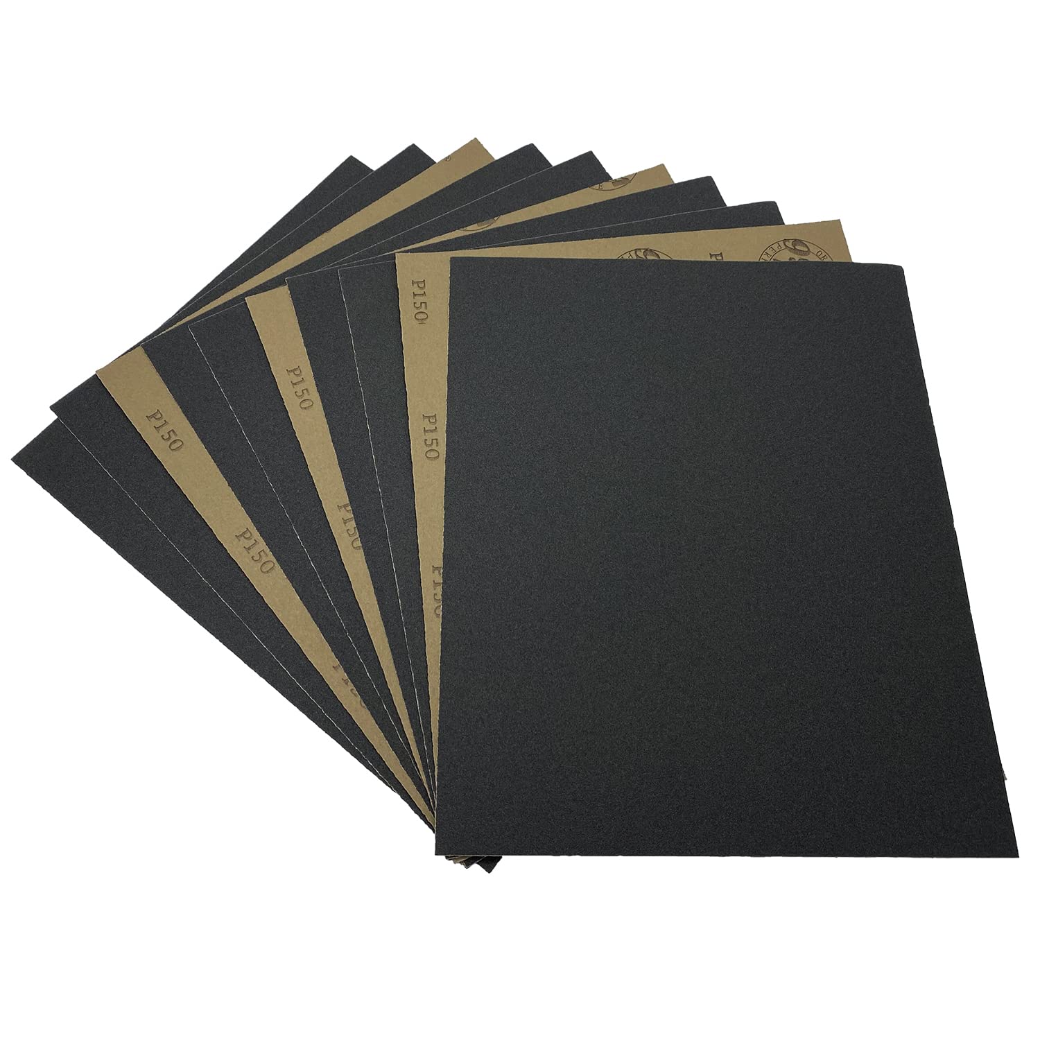 80 Grit Wet Dry Sandpaper, 9 x 11 Inch Sanding Sheets, 10PCS Premium Silicon Carbide Sand Paper for Wood Metal Ceramic or Auto Polishing and Scratches Removing