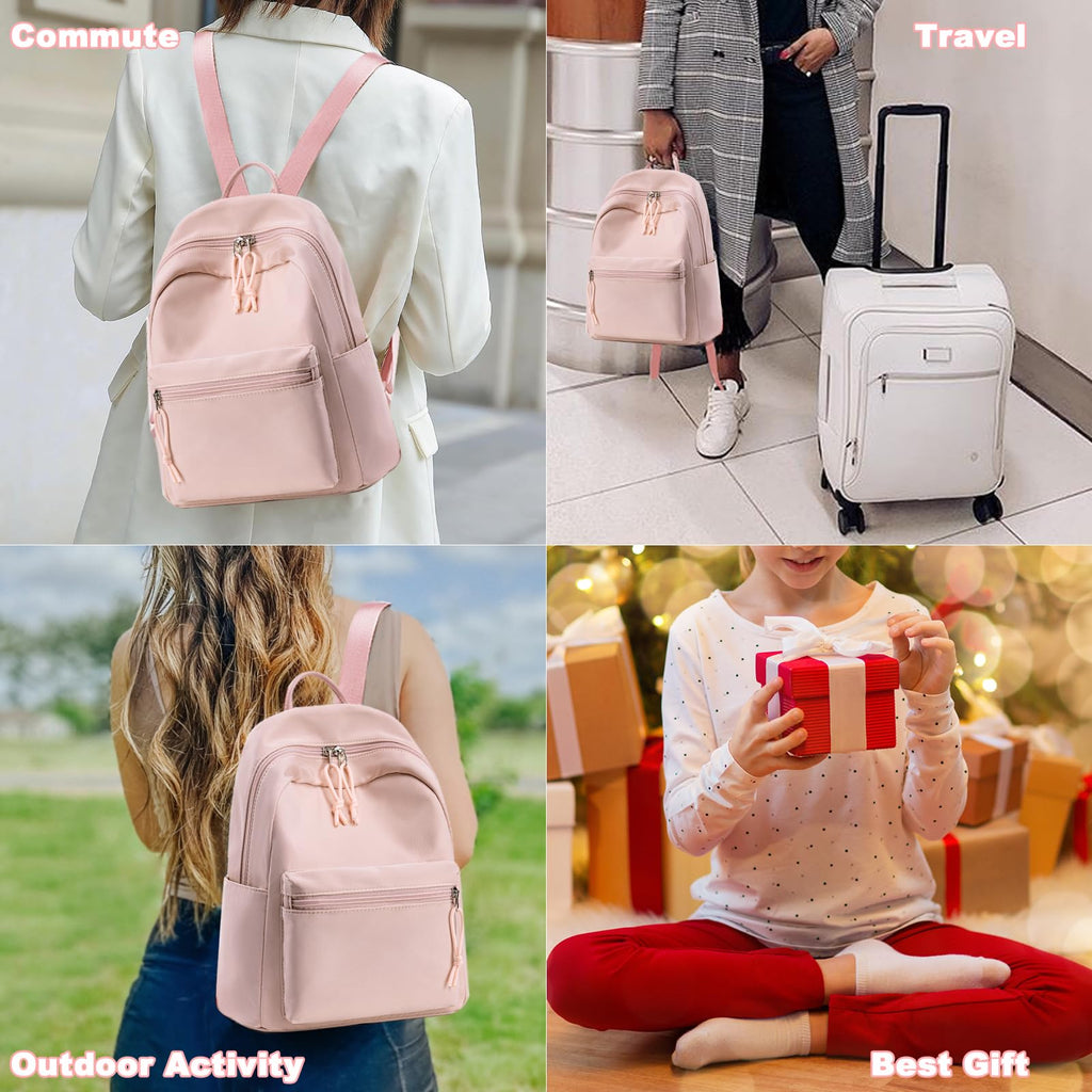 BTOOP Mini Backpack Women Girls Water-resistant Small Backpack Purse Shoulder Bag for Womens Adult Kids School Travel