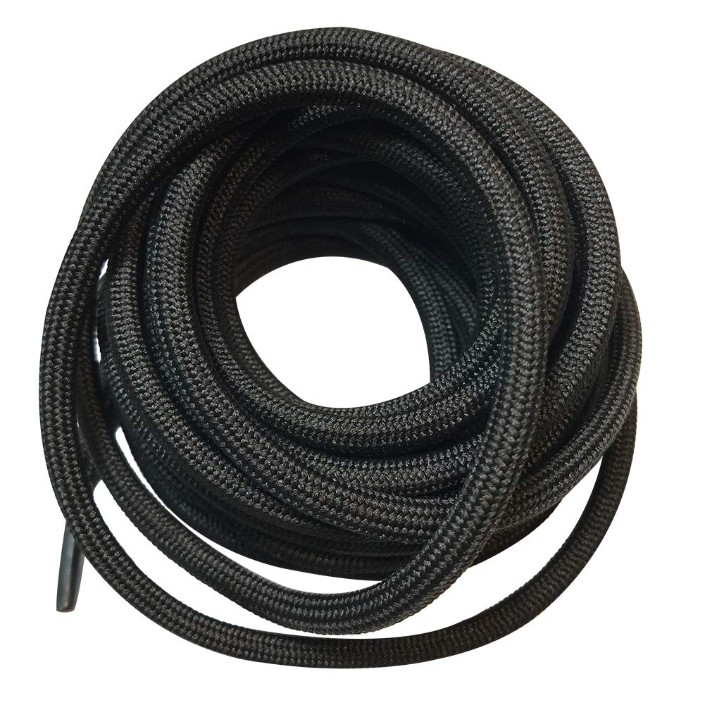 B&Q 3 Pairs Heavy Duty Round Boot Laces Shoelaces for Hiking Walking Construction Safety Work Boots Shoes