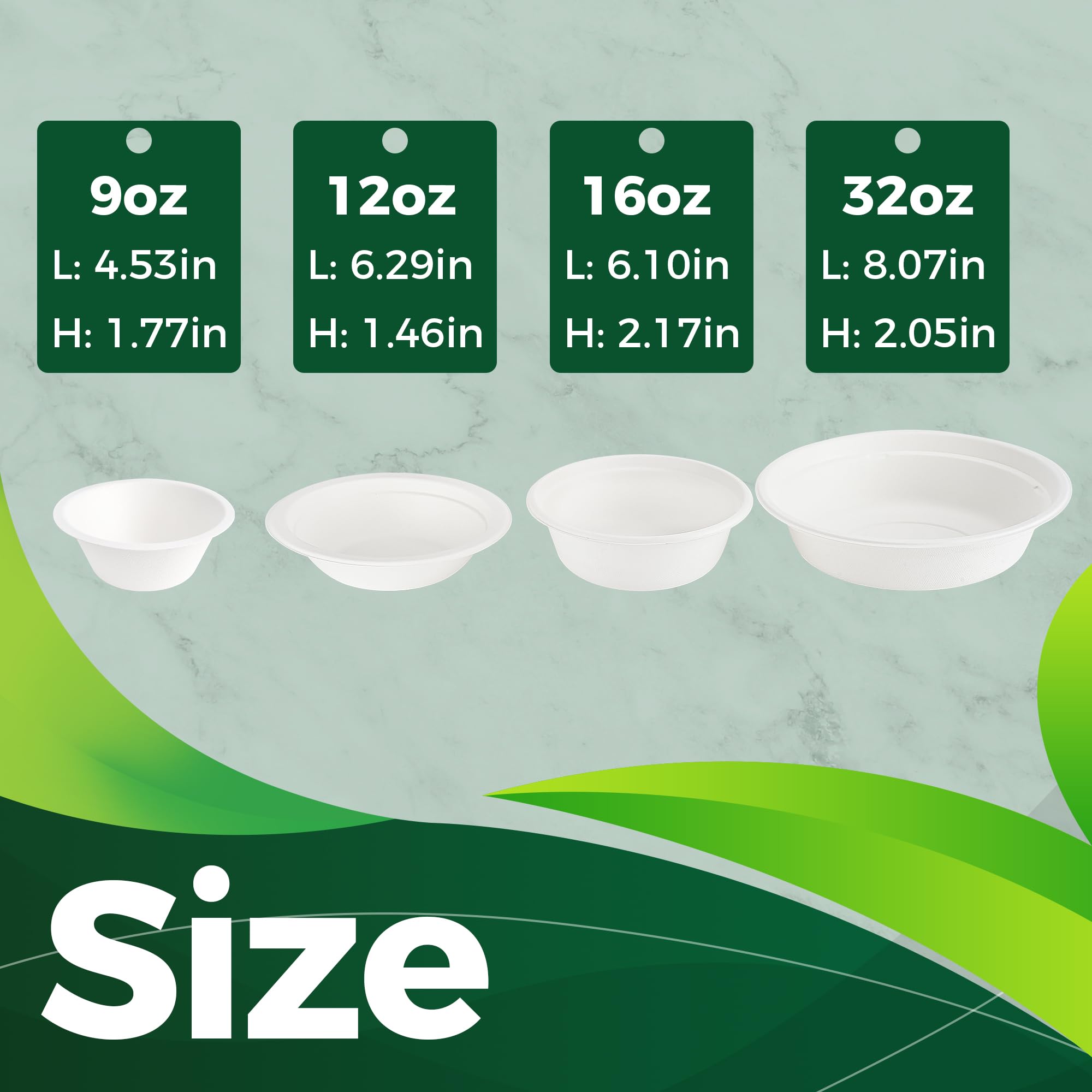 4oz Disposable Paper Cups [100-Pack], Sturdy Small/Mini Paper Cups/bowls, Perfect for Dip Sauce, Tasting and Snacks, 100% Compostable Sample Cups