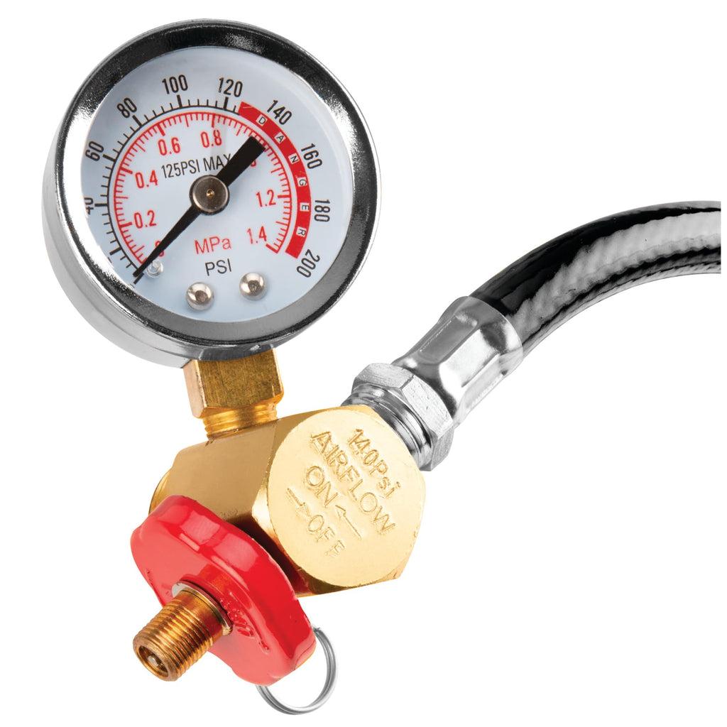Performance Tool 60505 Air Tank Gauge - Essential for Safe and Accurate Pressure Monitoring, Do Not Exceed Maximum PSI for Optimal Performance