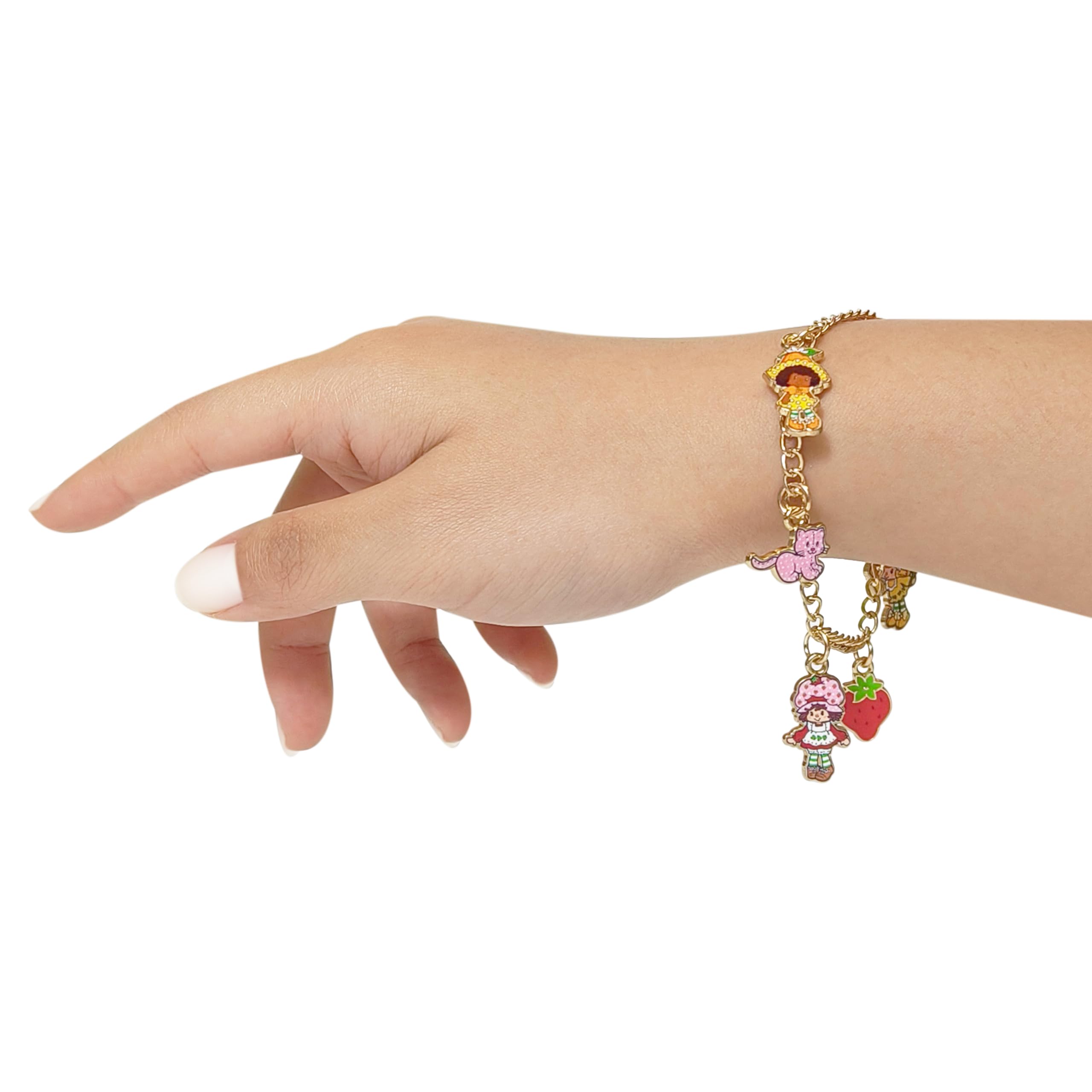 LUV HER 7" Minecraft Bracelet with 4 Metal Charms - Minecraft -Ages 3+