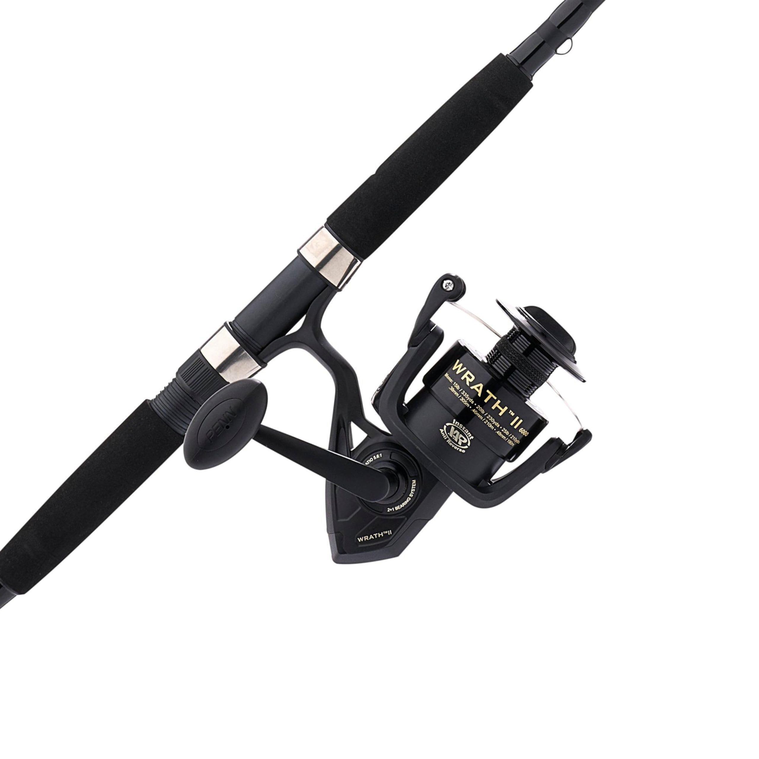 Penn Wrath II Spinning Reel and Fishing Rod Combo