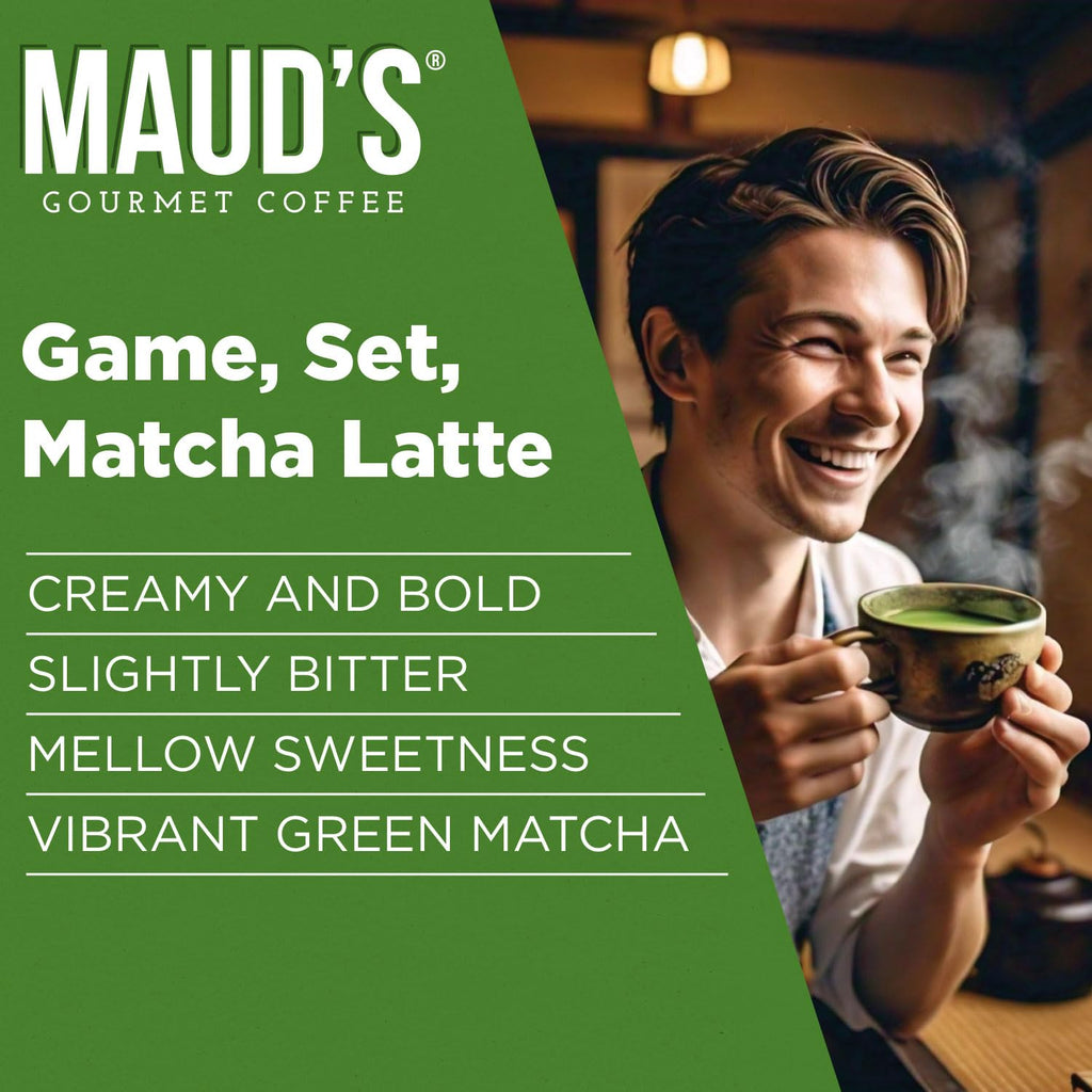 Maud's Chai Tea Latte Pods, 18 ct, Single Serve Tea Pods - 100% Gourmet Blended Tea Leaves, Compatible with Keurig K Cups Maker