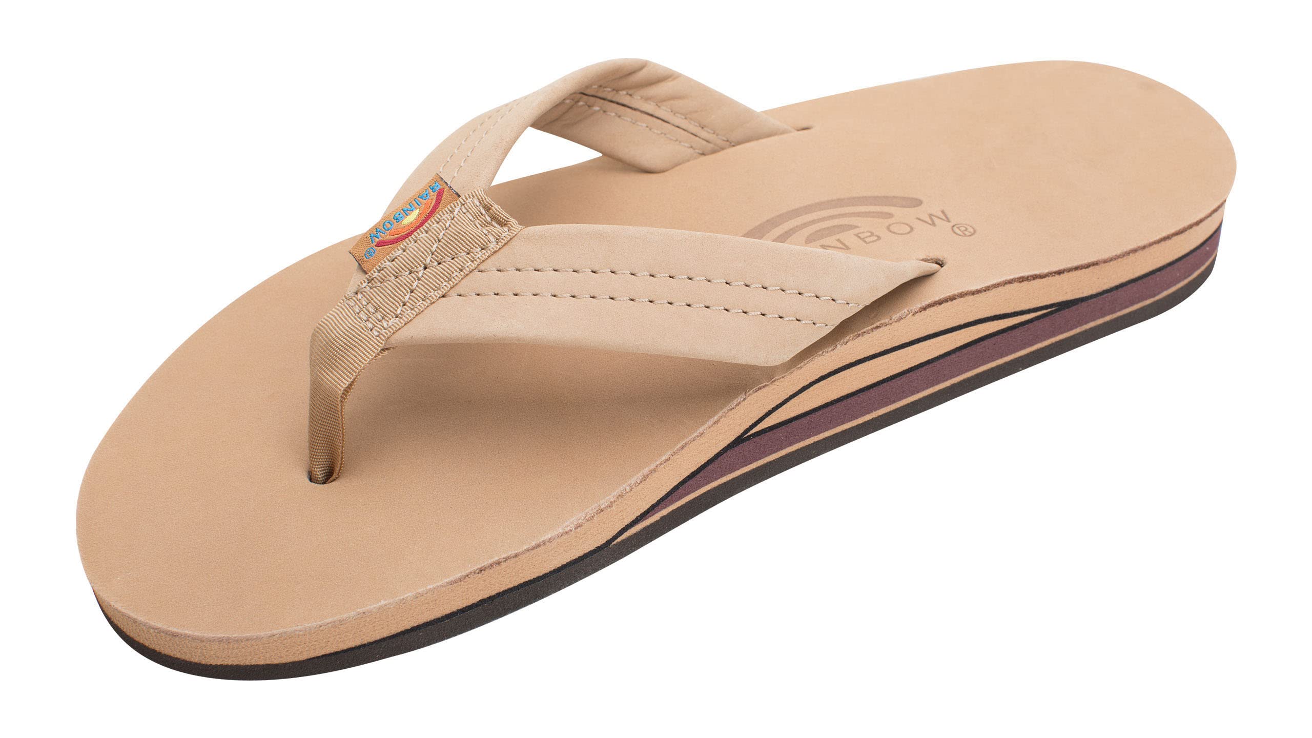 Rainbow Sandals Women's Double Layer Wide Strap w/Arch