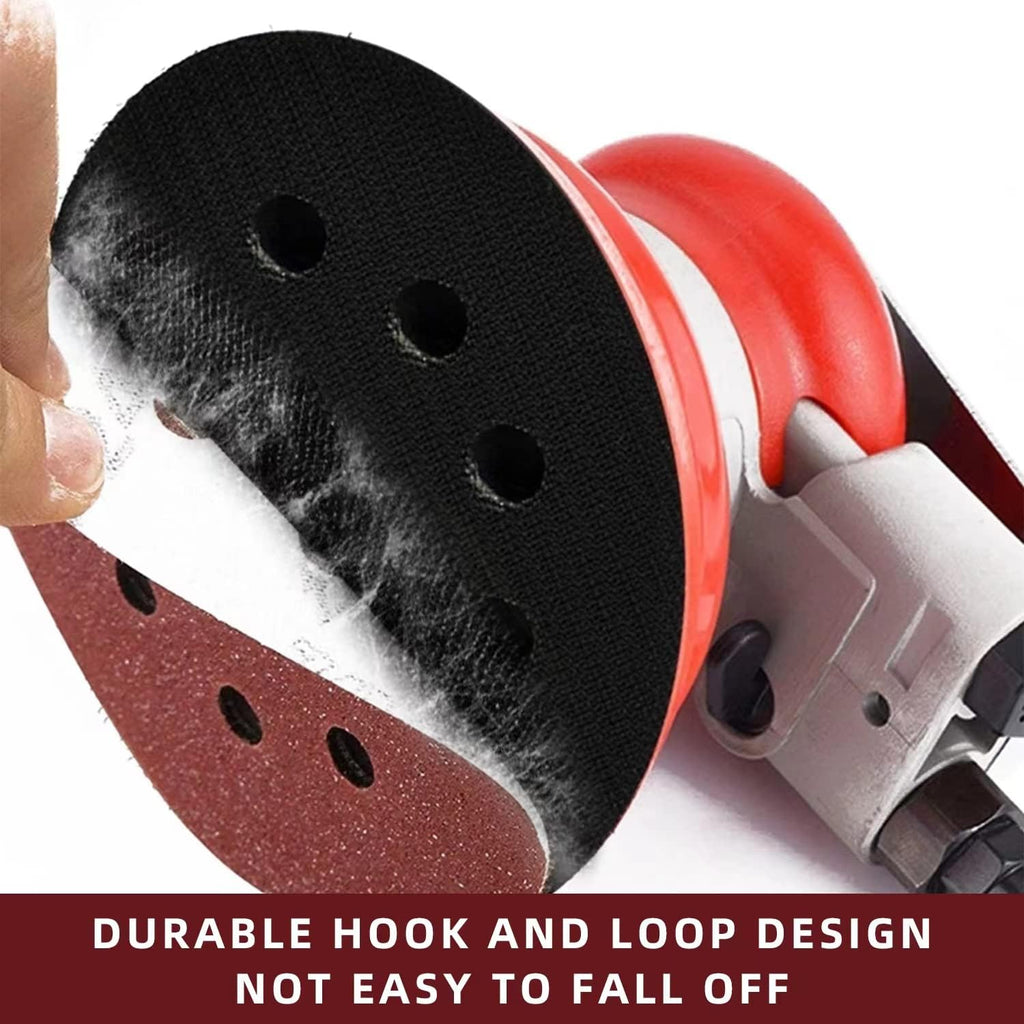 100 PCS 5 Inch Sanding Discs Hook and Loop Sandpaper for Random Orbital Sander 1000 Grit