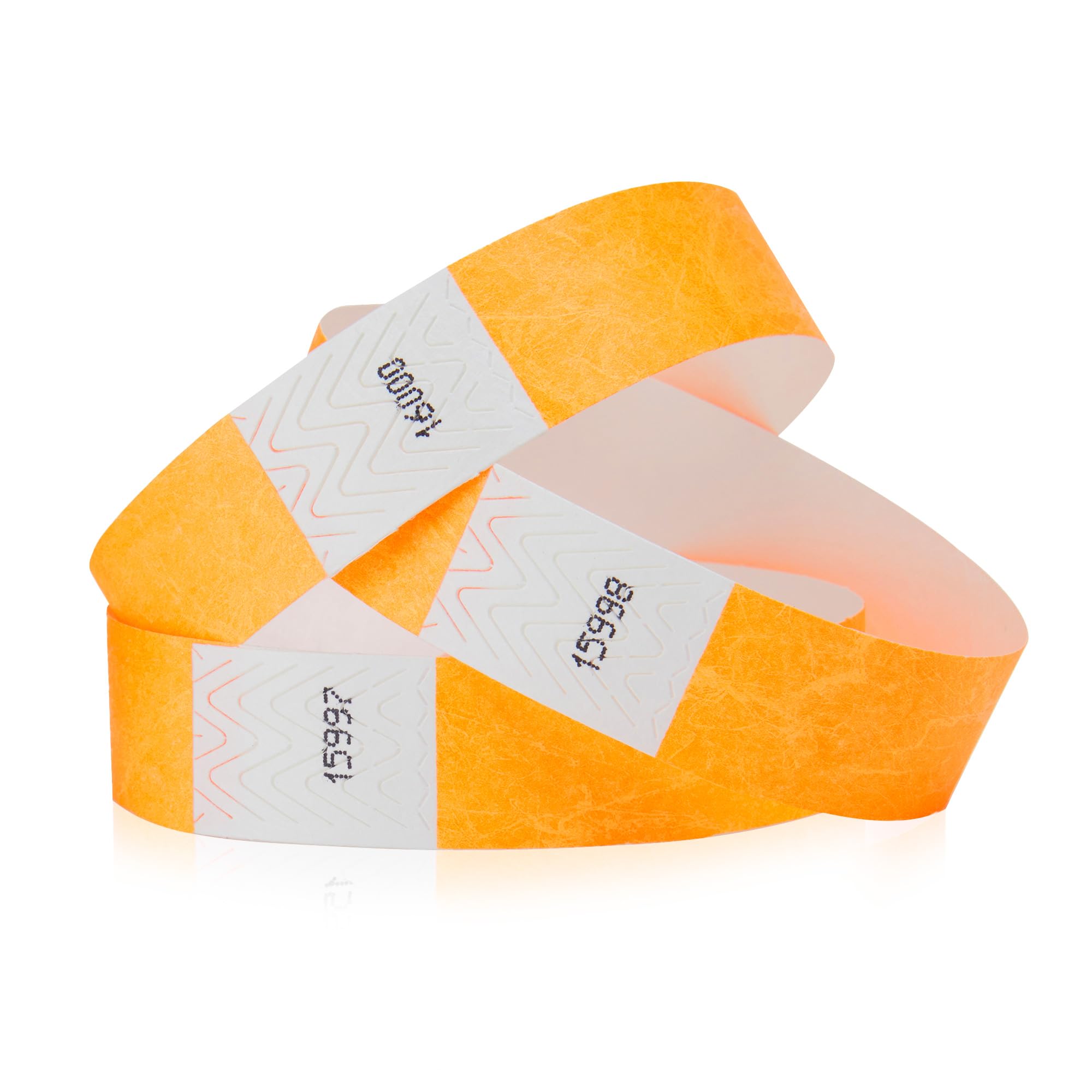 1,000 WristCo 10 Color Variety Pack Tyvek Wristbands for Events - Comfortable Tear Resistant Paper Bracelets ID Wrist Bands for Concerts Festivals Admission Party Identification