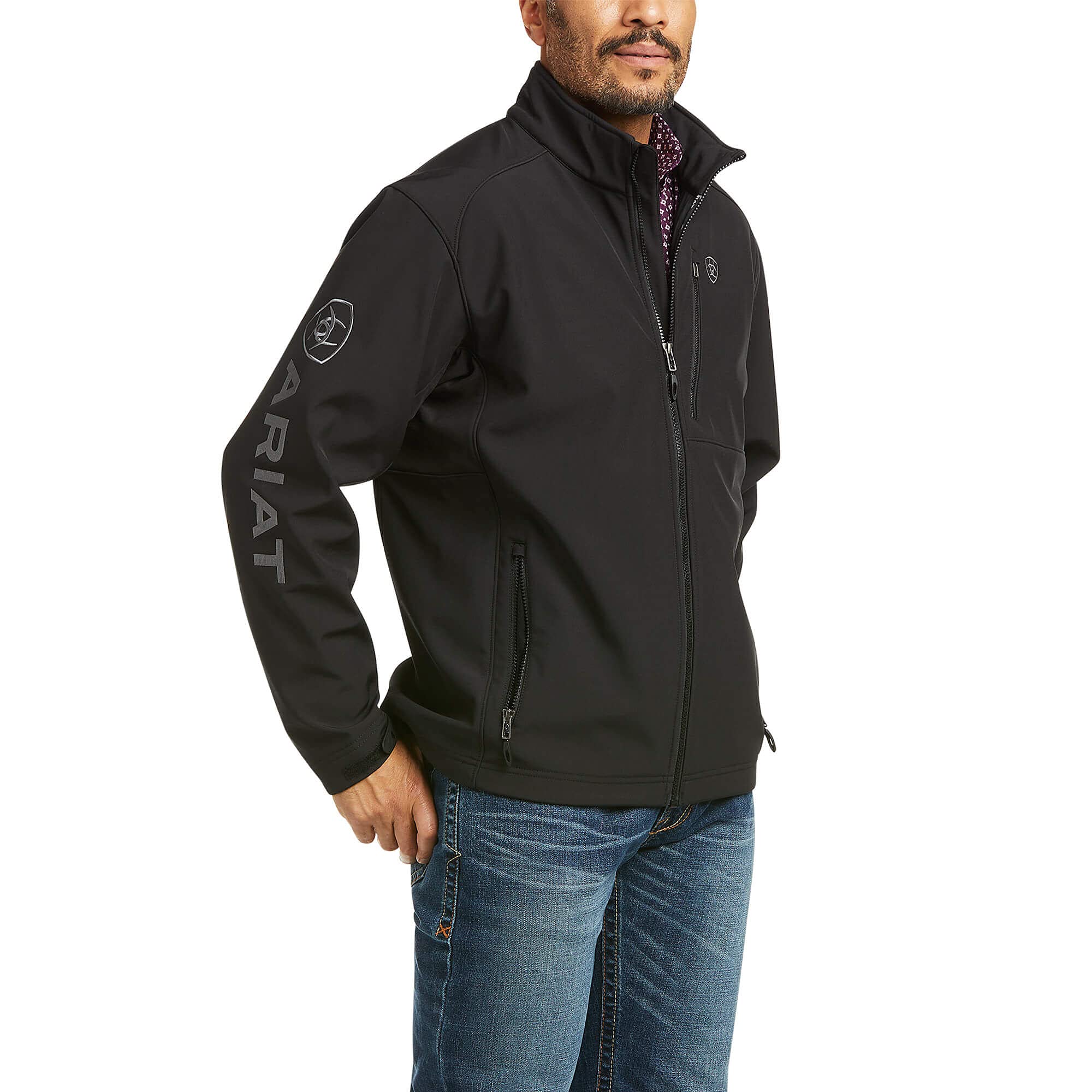 ARIAT Logo 2.0 Patriot Softshell Water Resistant Jacket