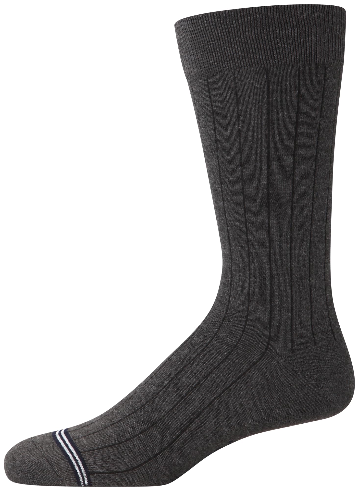 Nautica Mens Dress Socks - 5 Pack Breathable Comfort Stretch Crew-Length Work Socks for Men for Business Formal Wear (6-12.5)
