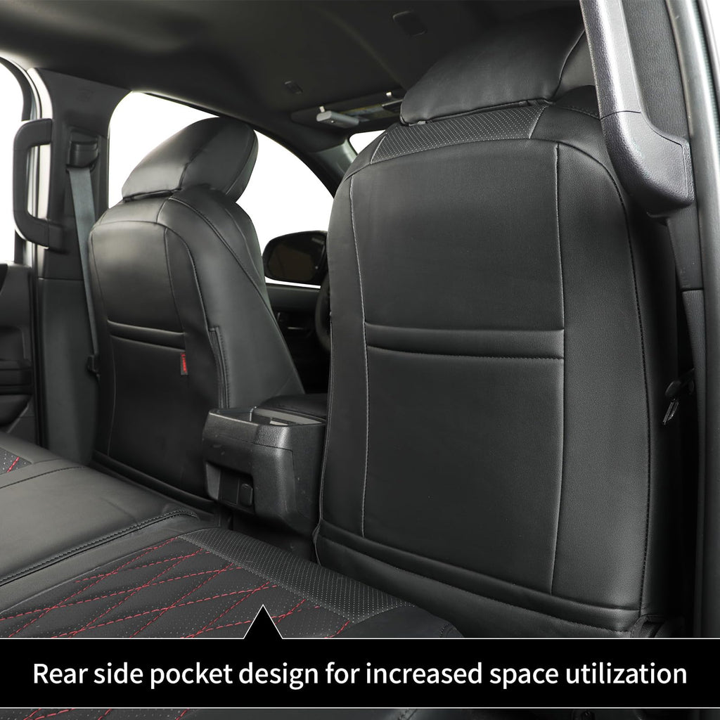 coverdream Front Seat Covers Custom Fit for Toyota Tacoma 2016 2017 2018 2019 2020 2021 2022 2023 SR SR5 TRD Series,Limited Pickup Truck,Breathable Seat Protector,Fit Like A Glove (Gray,2-Pack Only)