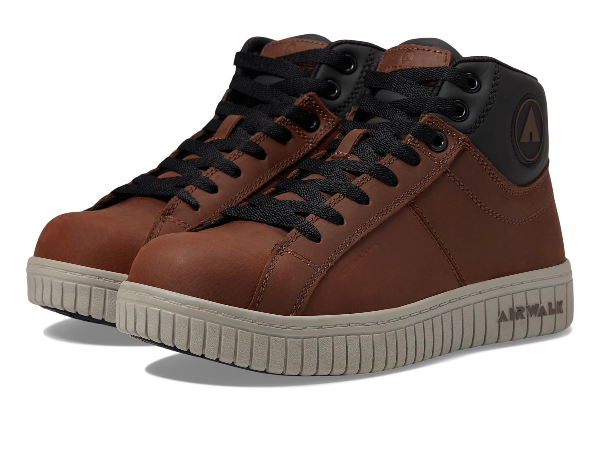 Airwalk Deuce Composite Toe Shoes for Men - Lightweight Work Safety Sneakers - Non-Slip, Electrical Hazard Resistant