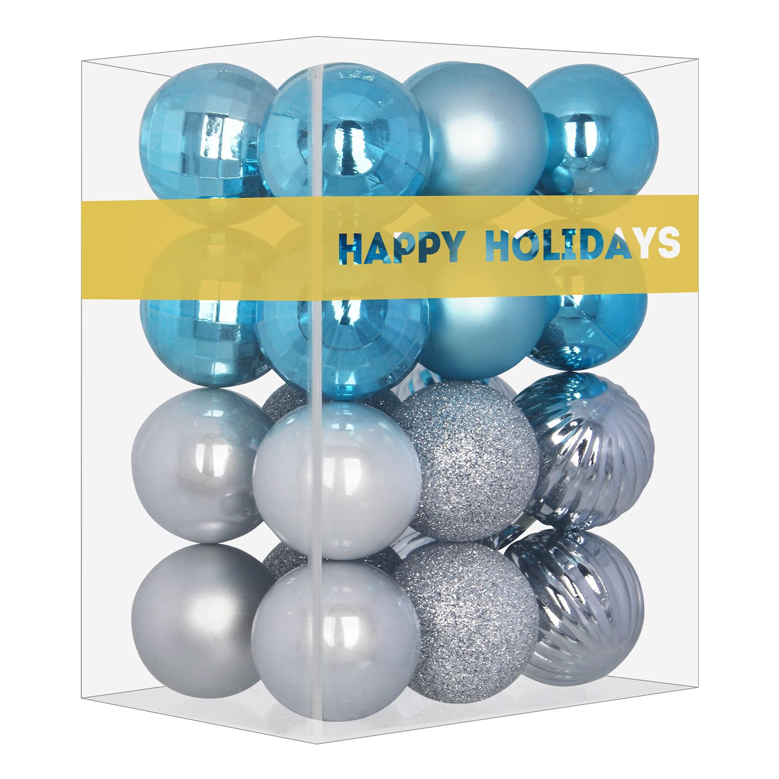 Bubblegun Pink 1.6" Small Christmas Balls Christmas Tree Decoration Ornaments Shatterproof Hanging Balls for Birthday Halloween Holiday Wedding Decorations Set of 12pcs
