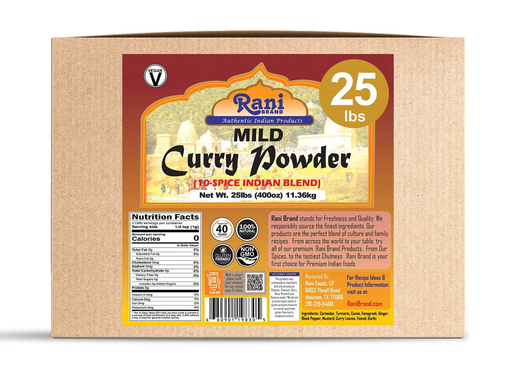 Rani Curry Powder Mild (10-Spice Authentic Indian Blend) 3oz (85g) PET Jar ~ All Natural | Salt-Free | NO Chili or Peppers | Vegan | No Colors | Gluten Friendly | NON-GMO | Kosher | Indian Origin