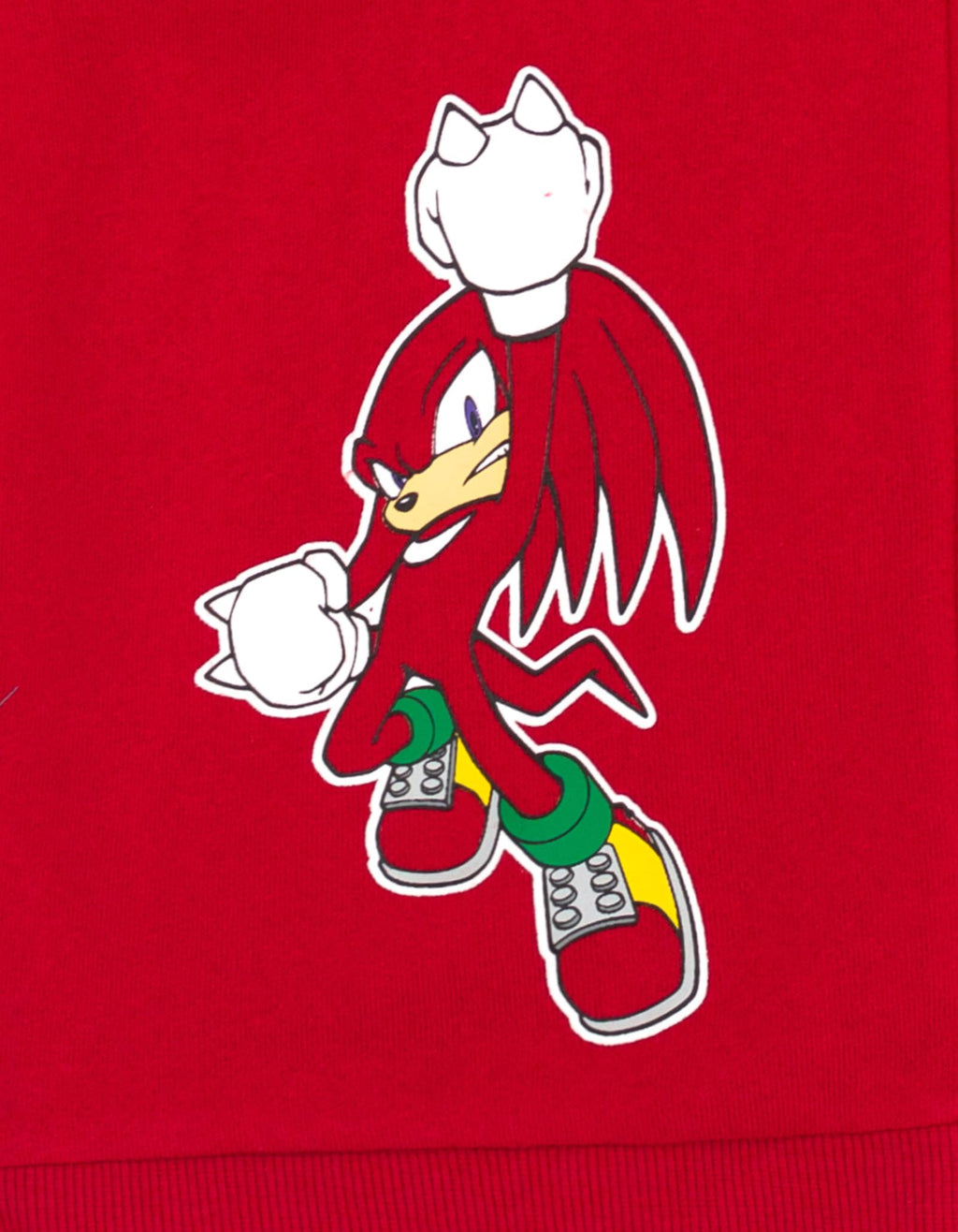 SEGA Sonic the Hedgehog Cosplay Fleece Zip-Up Hoodie Toddler to Big Kid