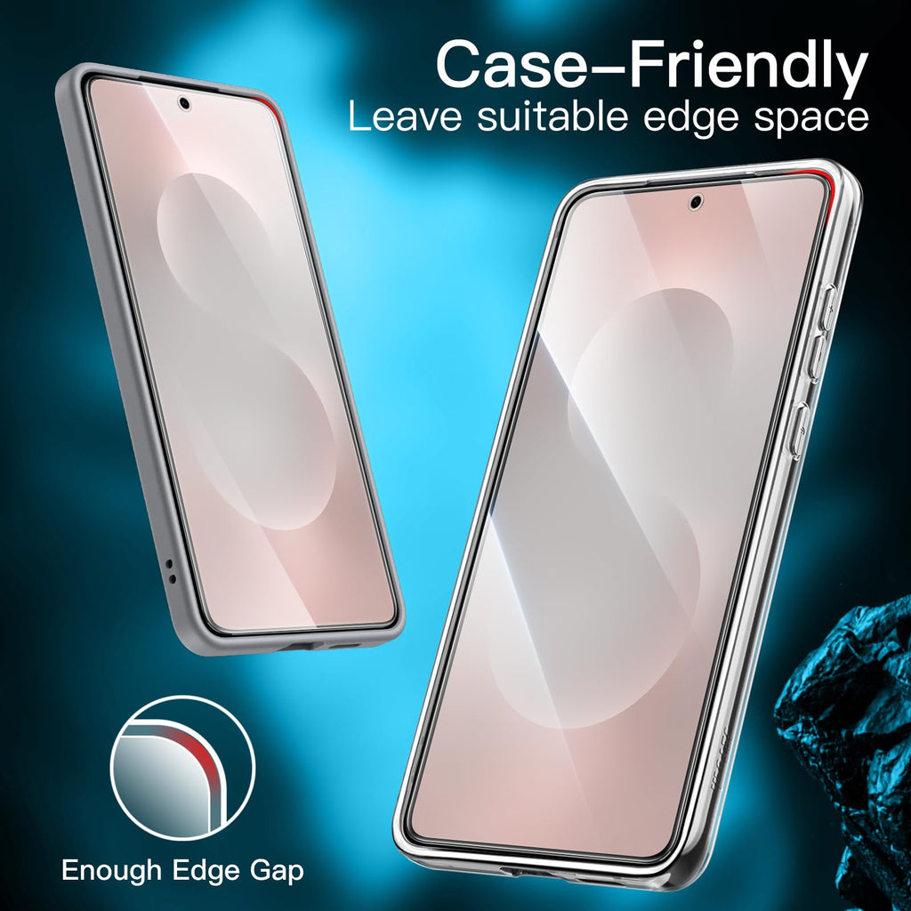 JETech Screen Protector for Samsung Galaxy S20 FE 6.5-Inch with Camera Lens Protector, Tempered Glass Film, Fingerprint ID Compatible, HD Clear, 2-Pack Each