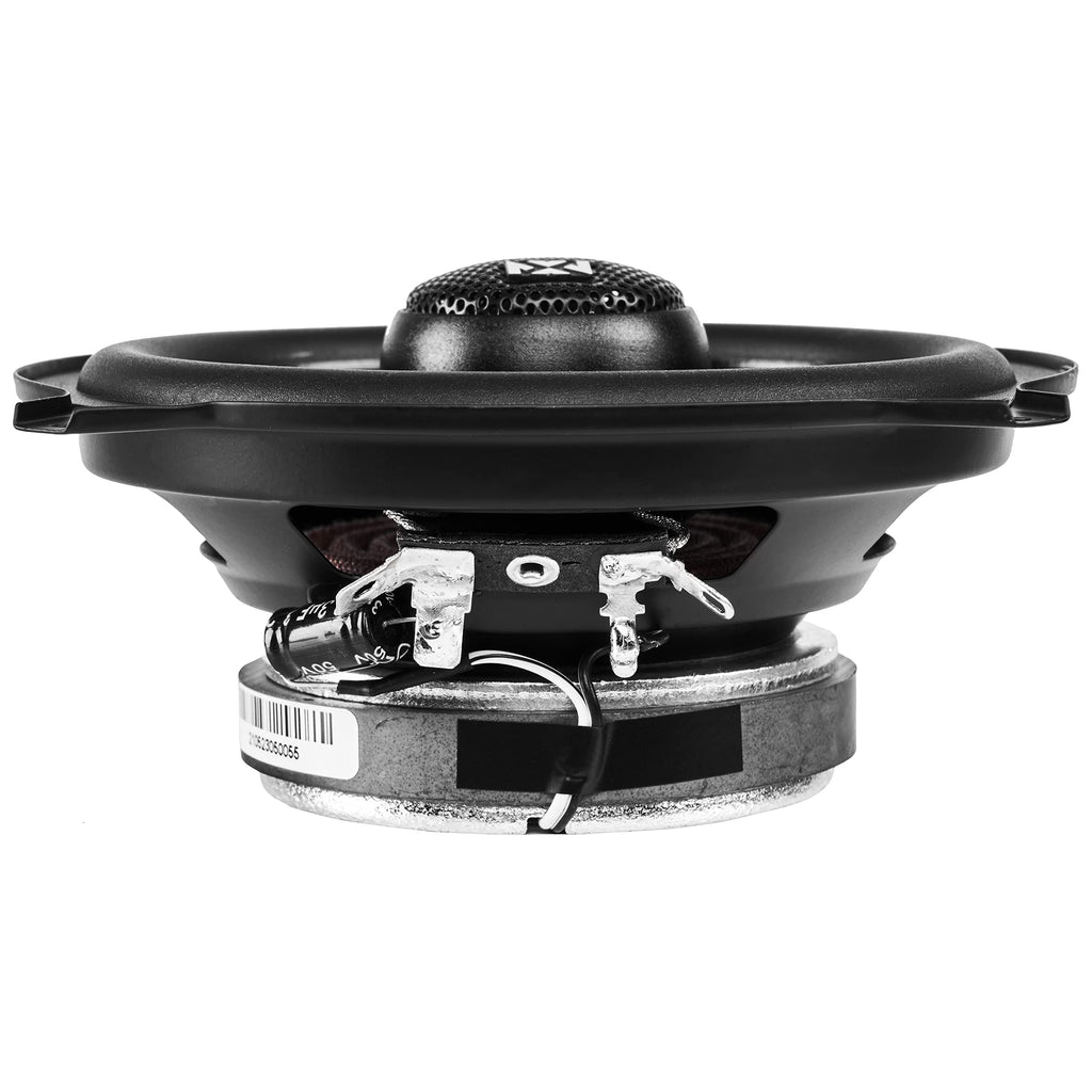 NVX NSP35 3.5" Car Speakers, 200W Max, 70W RMS, 2-Way Coaxial w/Silk Dome Tweeters & Built-in X-Overs, Easy to Install in Cars/Trucks/Doors (Pair)