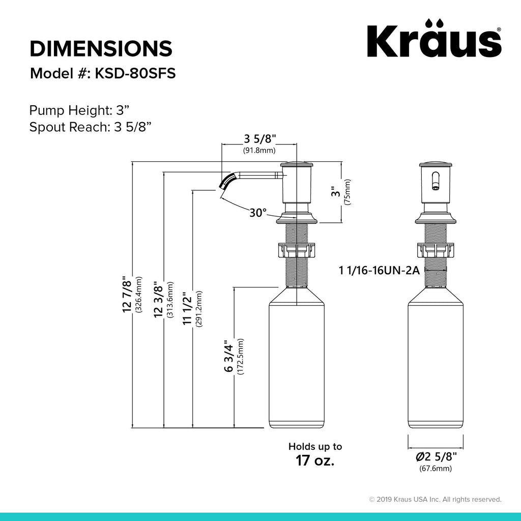 KRAUS Allyn Transitional Bridge Kitchen Faucet with Pull-Down Sprayhead in Brushed Gold, KPF-3121BG