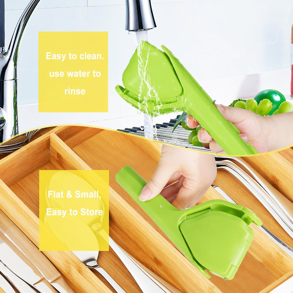 Lemon Squeezer, Effortless Manual Flat Lime Juicer Hand Press | Easy to Make Juice From Lemon, Lime, Citrus, Orange, Fruits, Folds Design For Saving Space Storage
