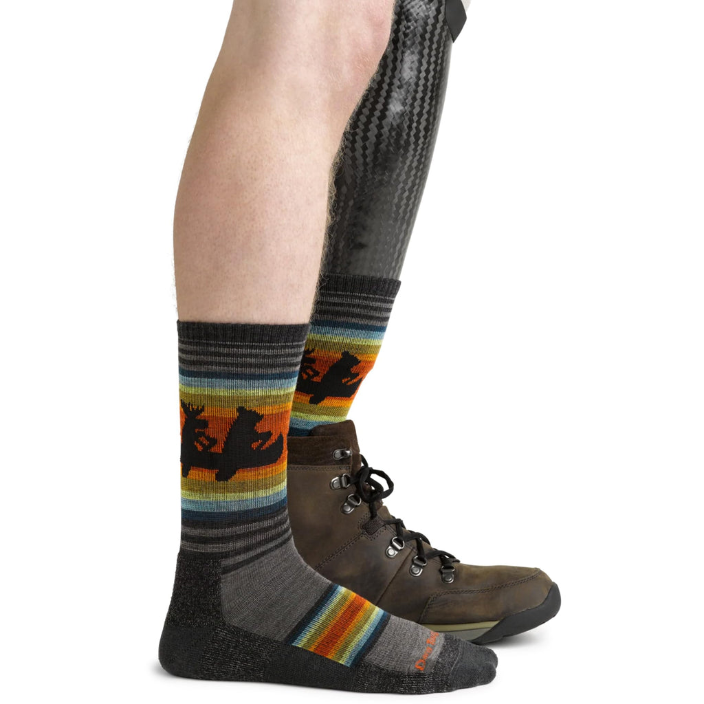 Darn Tough Vermont Men's Willoughby Micro Crew Lightweight with Cushion Sock (Style 5003)