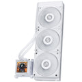 Lian Li Hydroshift LCD 360 Liquid Cooler - Flexible Side-Mounted Coolant Pathway, 2.88” LCD Screen - 480 x 480 Res. - Captured Screenshots or Recorded Videos - Fits Most PC Fans - Black (HSLCD36NB)